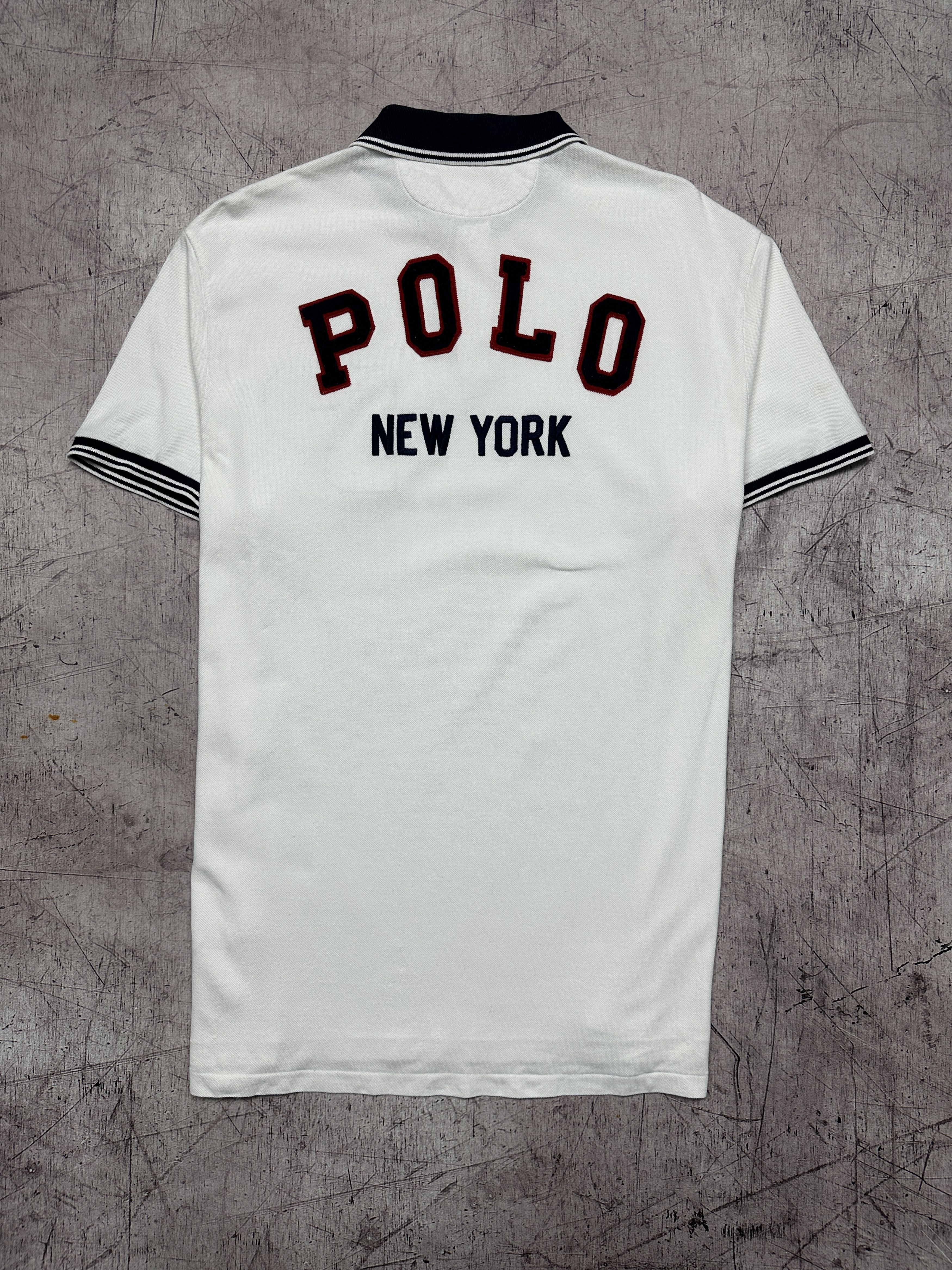 Polo Ralph Lauren Polo Ralph Lauren New York Mens Striped Polo Shirt Size US XL / EU 56 / 4 - 1 Thumbnail
