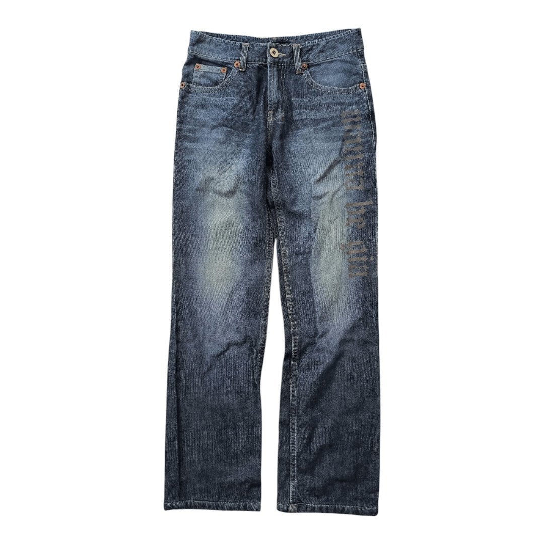 Japanese Brand Vintage 2000s GIA Spell Out Jeans Size US 30 / EU 46 - 1 Thumbnail