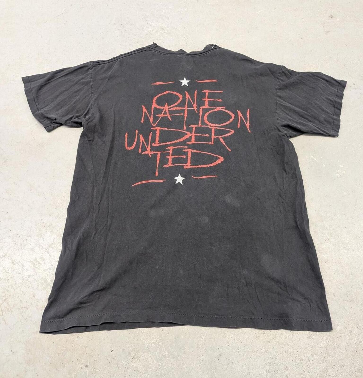 Homies Wonderland Vintage 90s Ted Nugent One Nation Under Ted T-shirt Size US XXL / EU 58 / 5 - 3 Thumbnail