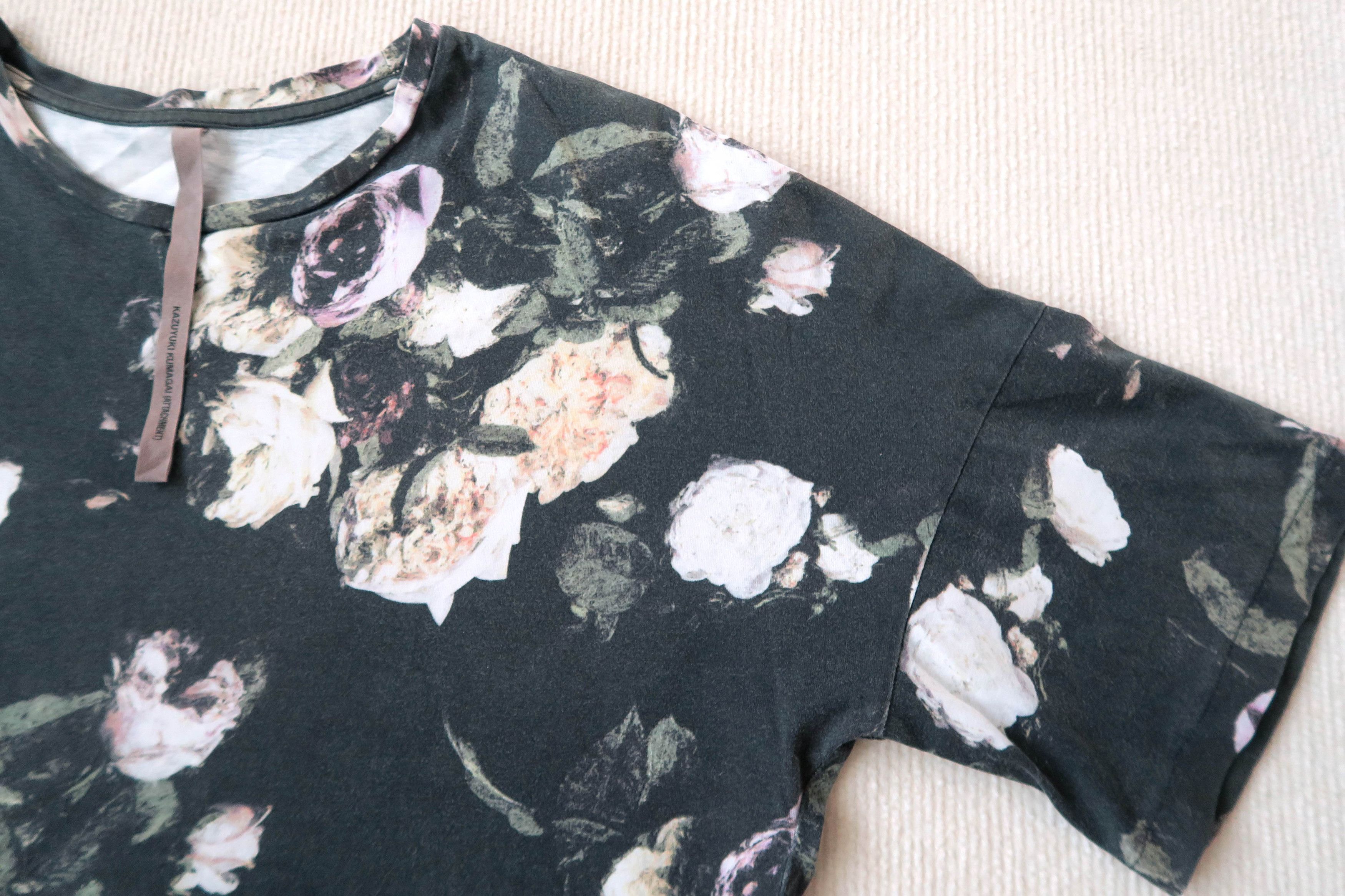 Kazuyuki Kumagai Attachment Attachment Japan by Kazuyuki Kumagai Washed Floral T-Shirt Size US M / EU 48-50 / 2 - 6 Thumbnail