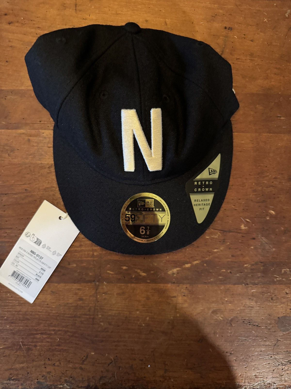 New Era x Norse Projects 59FIFTY Cap – Black – NWT - 6 7/8