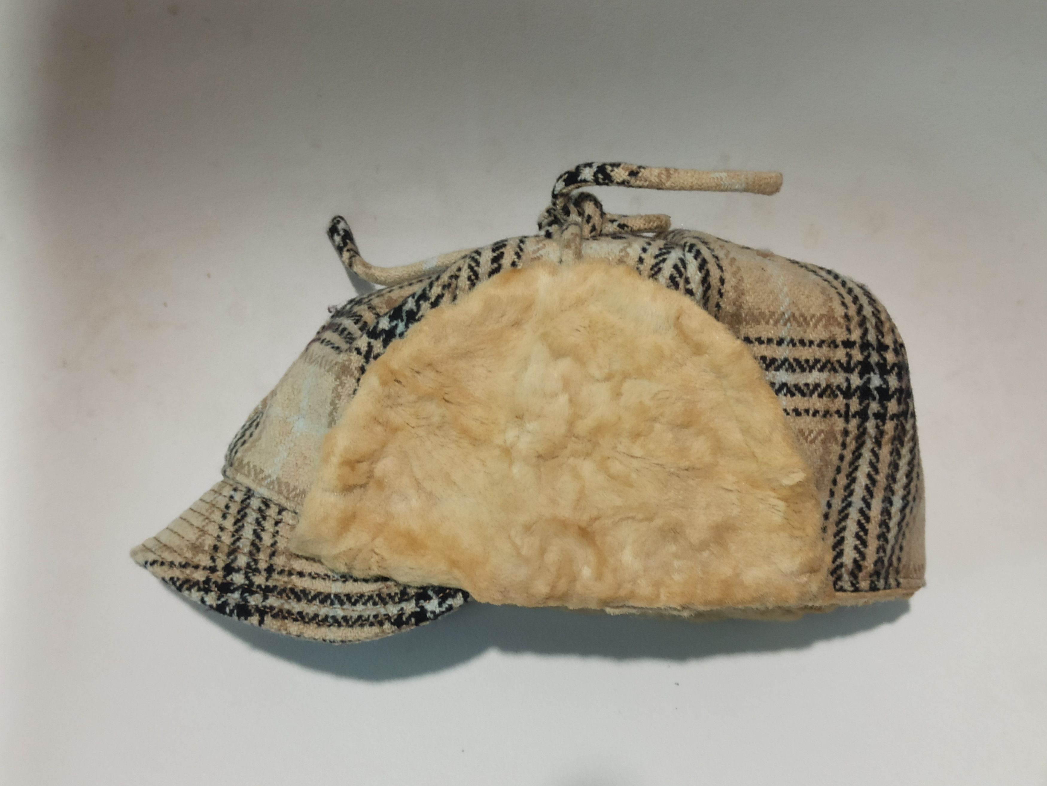 Vintage Womens rare vintage hat with ear flaps Size ONE SIZE - 5 Thumbnail