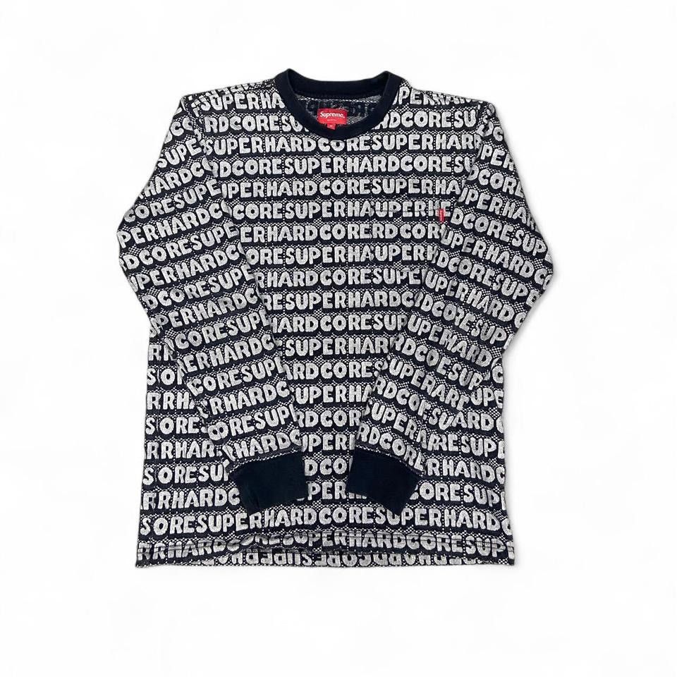 Supreme Supreme SS17 Super Hardcore Jacquard L/S light sweater Size US M / EU 48-50 / 2 - 1 Thumbnail