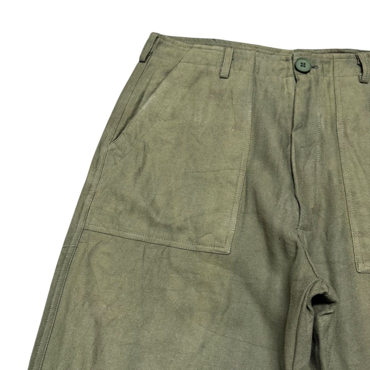 Japanese Brand Broken Base Sunfaded Fatigue Pants Size US 31 - 4 Thumbnail