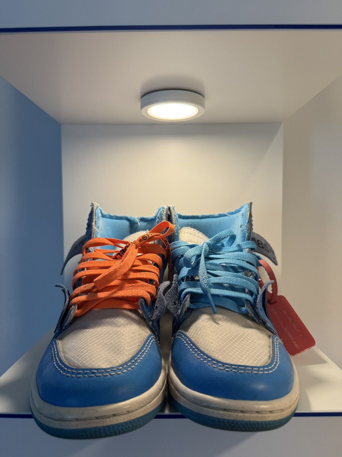 Off-White Jordan one off-white UNC Size US 7 / EU 40 - 3 Thumbnail