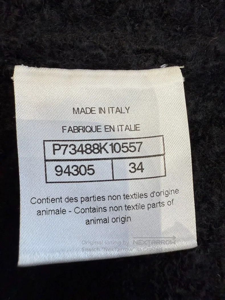 Chanel Chanel Black cashmere knitted jacket Size XXS / US 00 / IT 34 - 5 Thumbnail