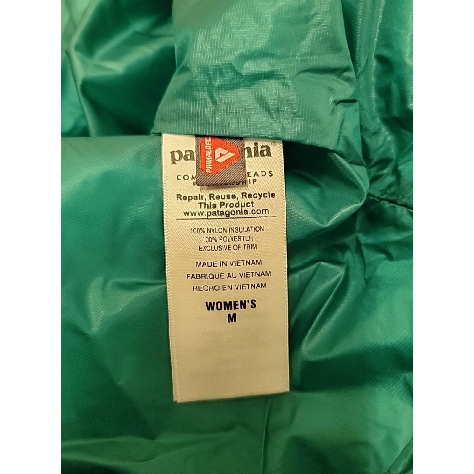 Patagonia Patagonia Nano Puff Pullover Jacket Womens XS Green Puffer Size XS / US 0-2 / IT 36-38 - 8 Thumbnail