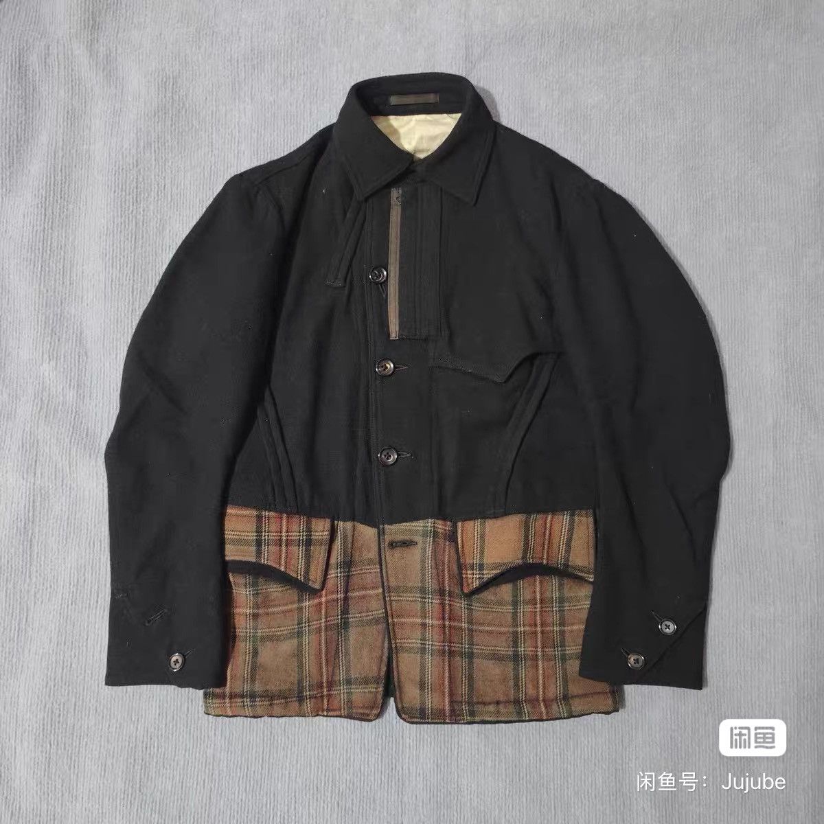 Yohji Yamamoto Yohji Yamamot wool jacket coat Size US M / EU 48-50 / 2 - 1 Thumbnail