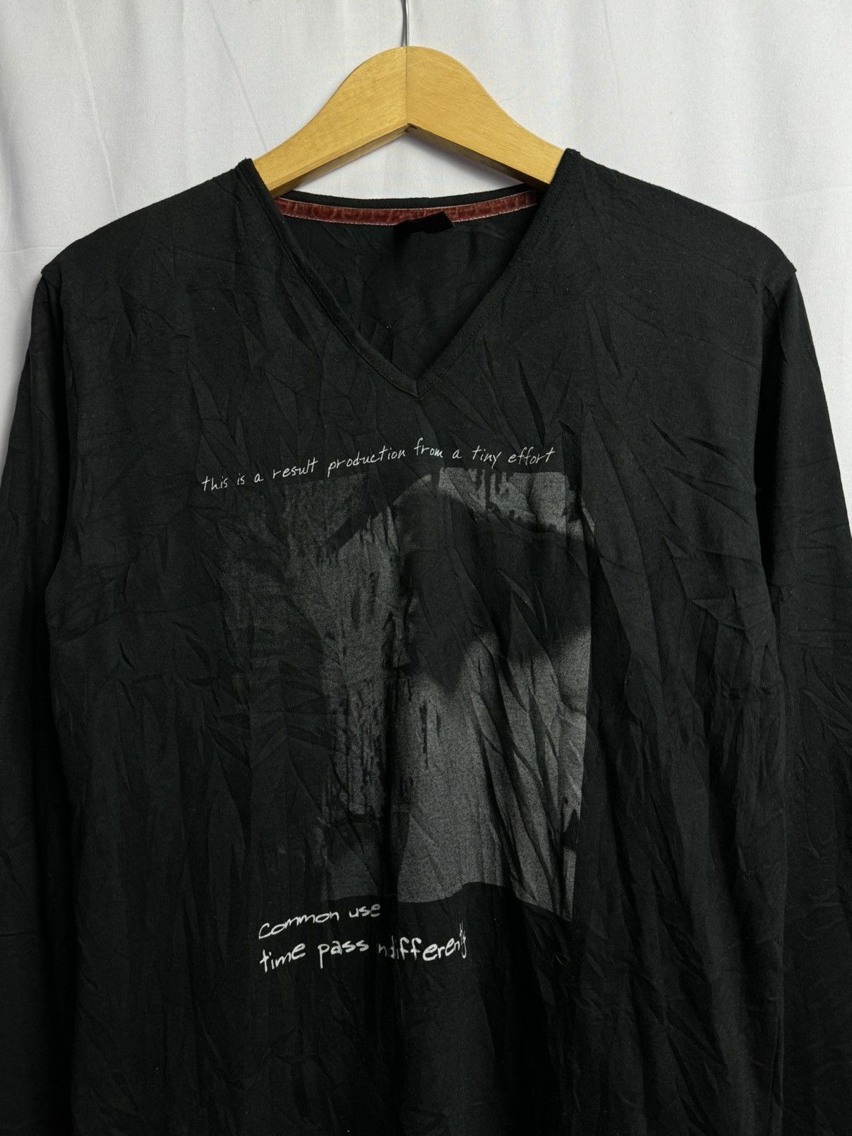 Hysteric Glamour × If Six Was Nine × Japanese Brand Time pass indifferently Long Sleeve Ifsixwasnine lgb style Size US M / EU 48-50 / 2 - 2 Thumbnail