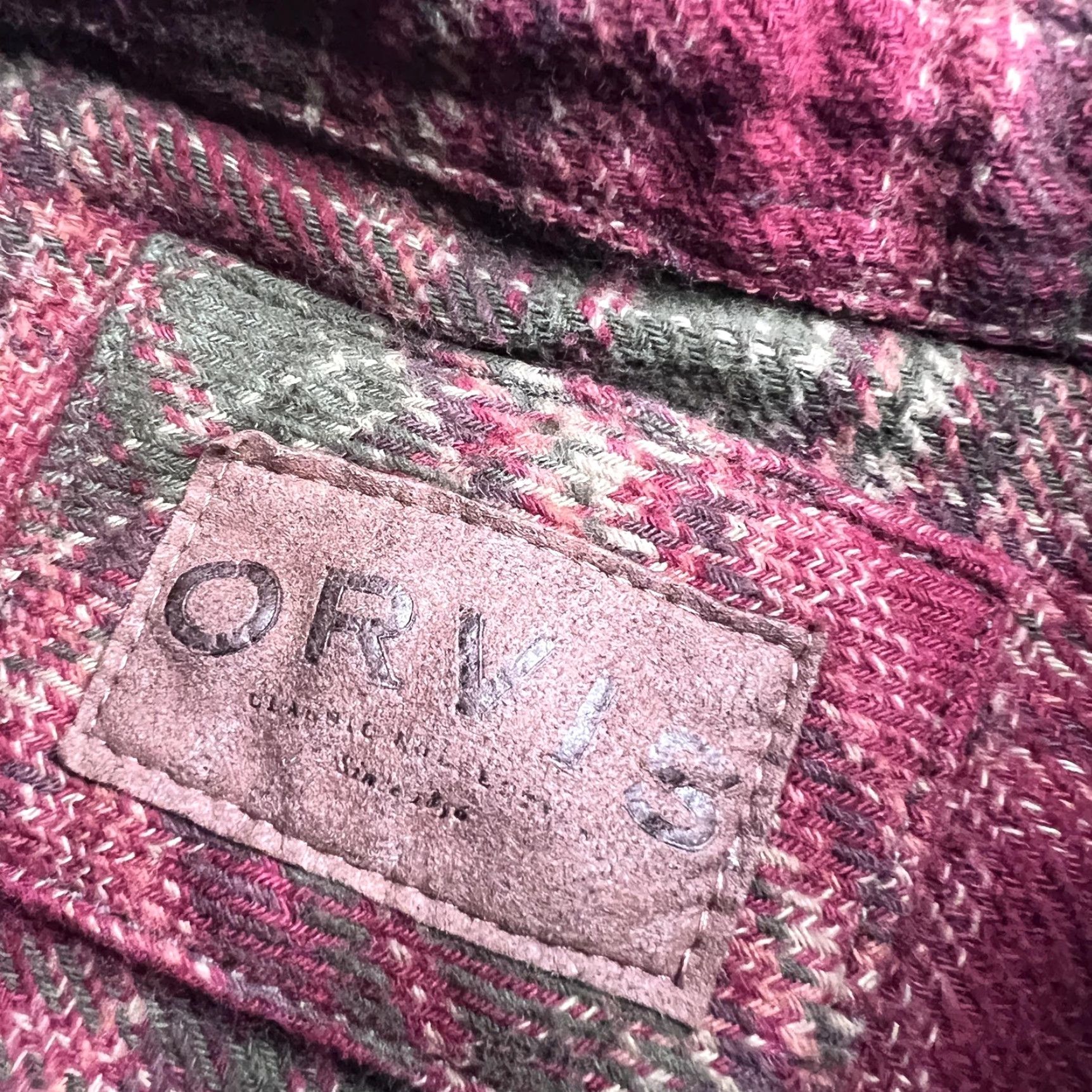 Orvis Orvis Shirt Mens M Red Plaid Flannel Button Up Long Sleeve Workwear Casual Size US M / EU 48-50 / 2 - 5 Thumbnail