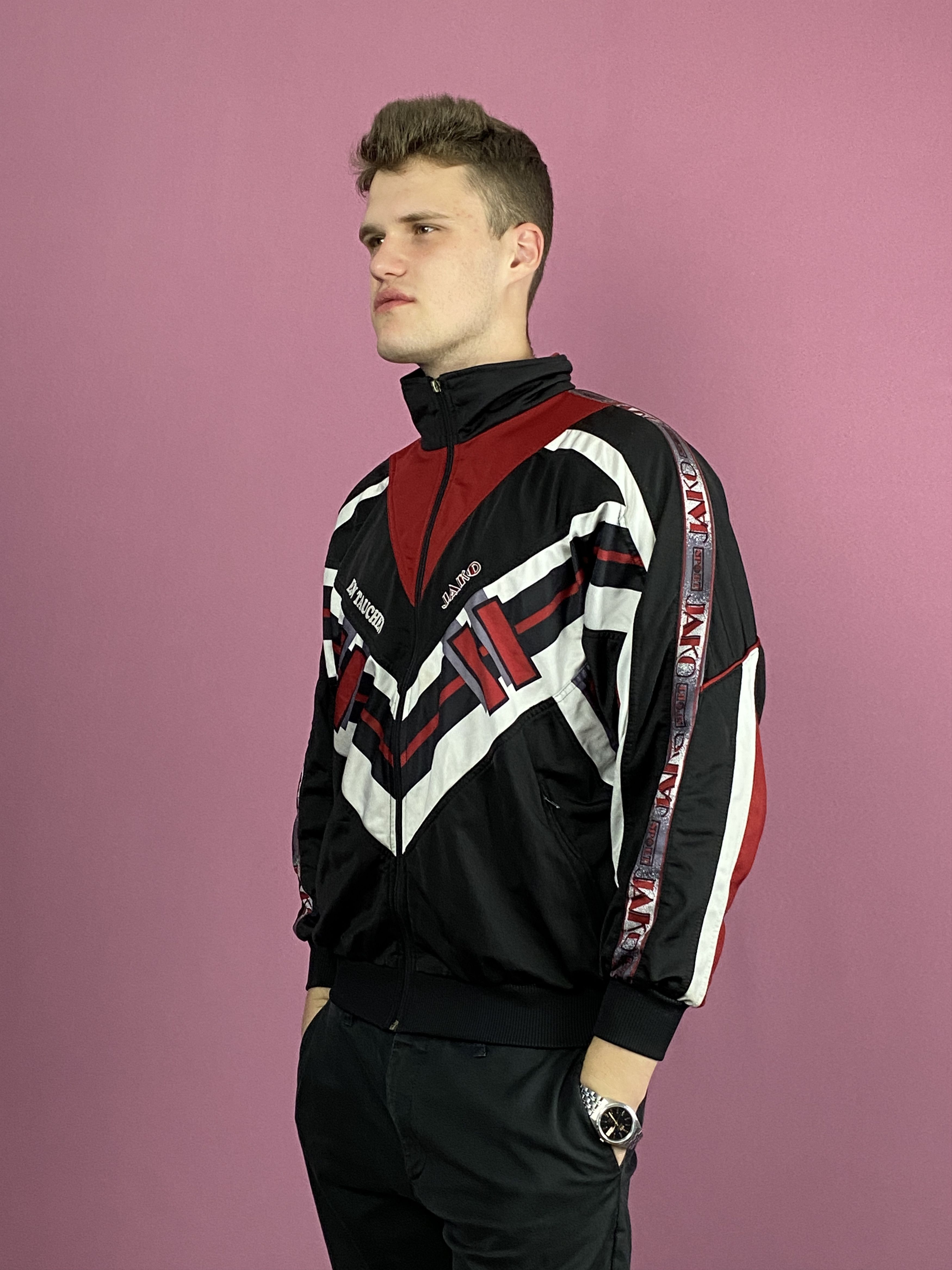 Vintage 90s Jako Vintage Men's Track Jacket - M Size US M / EU 48-50 / 2 - 2 Thumbnail
