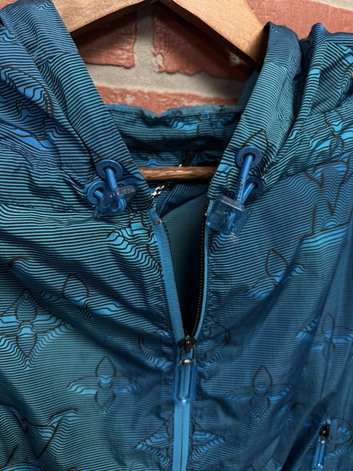 Louis Vuitton Louis Vuitton Virgil Abloh Blue Zip Up Windbreaker RARE 46 Size US S / EU 44-46 / 1 - 12 Thumbnail