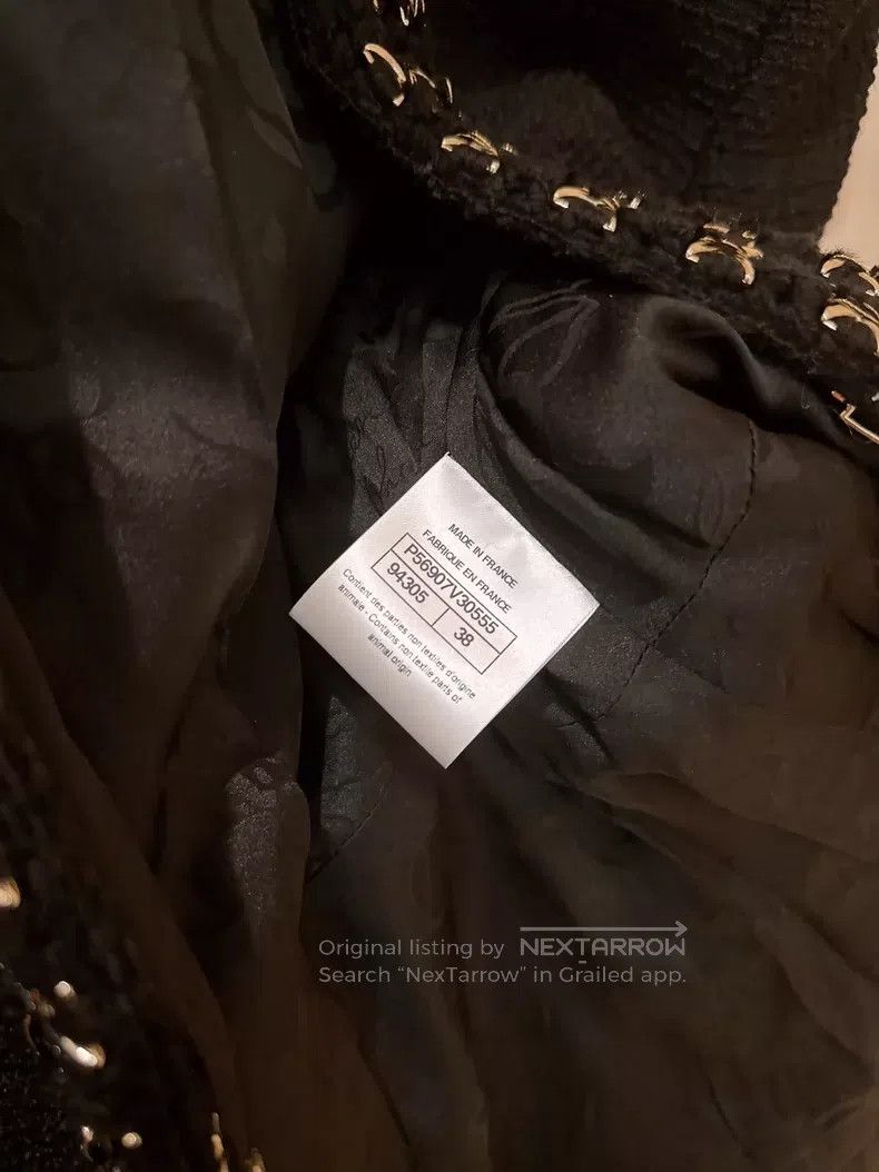 Chanel Chanel Metropolis black and gold jacket Size XS / US 0-2 / IT 36-38 - 9 Thumbnail