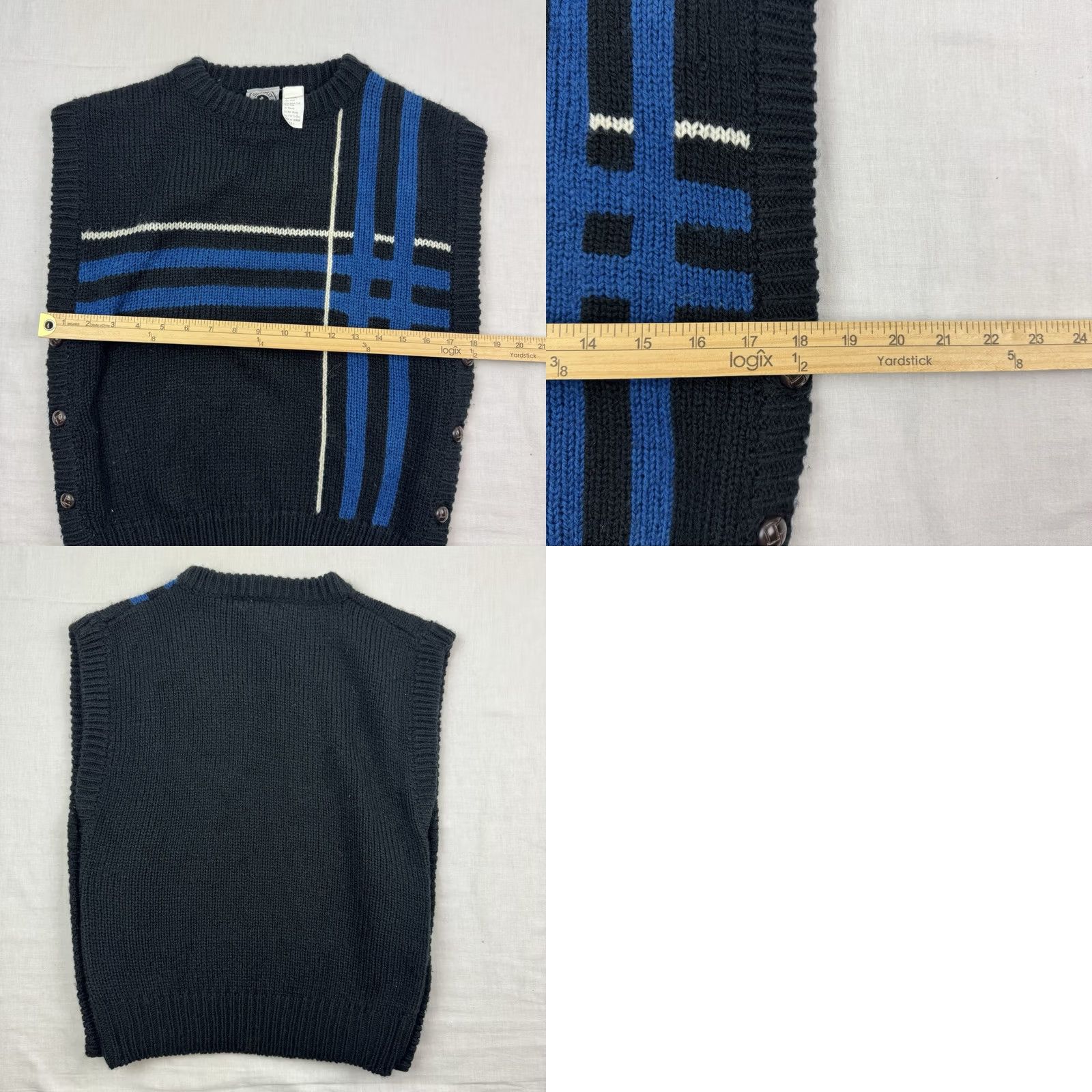 Vintage VINTAGE Summit Sweater Vest Adult Large Knit 70s 80s Hipster Hippie Size US L / EU 52-54 / 3 - 8 Thumbnail