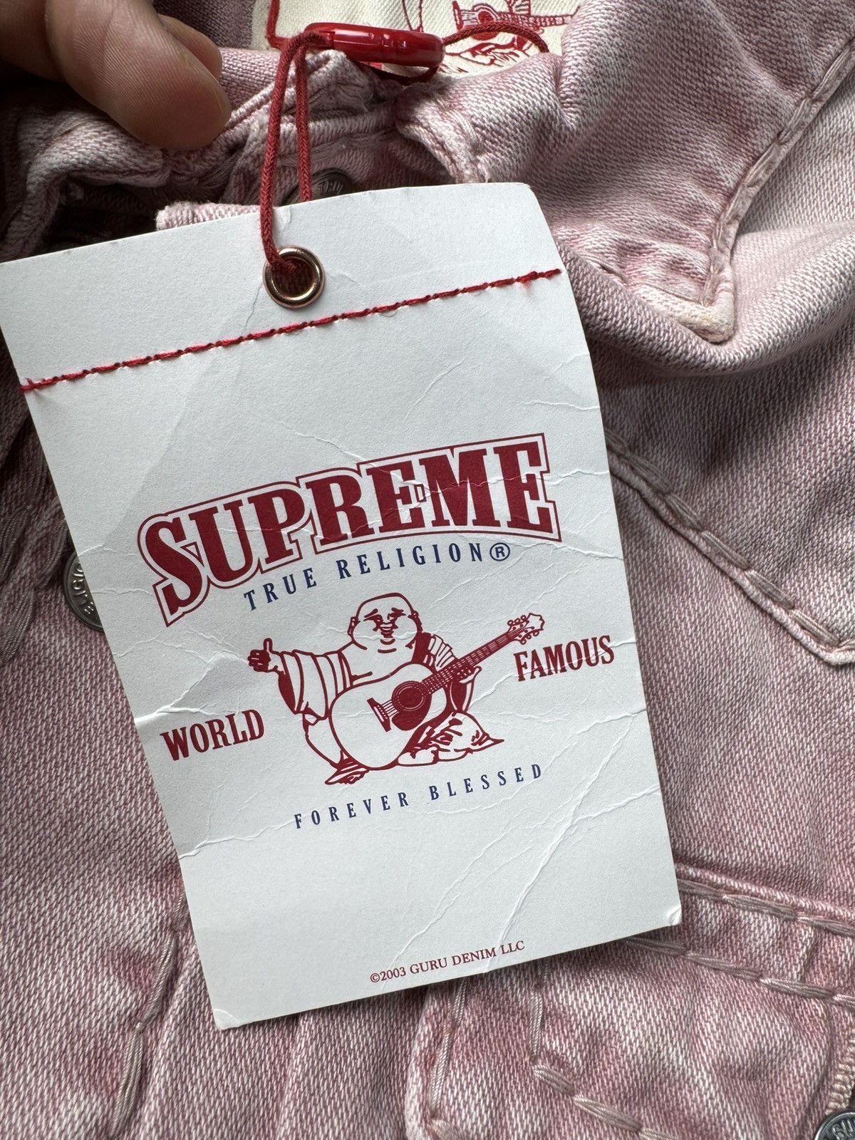 Supreme × True Religion Trucker jacket Size US L / EU 52-54 / 3 - 5 Thumbnail