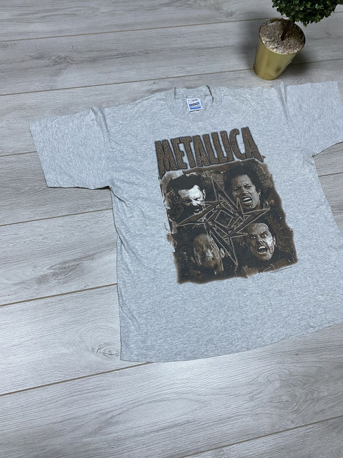 Band Tees Vintage Metallica 1996 “Poor Touring Me” Europe tour tee Size US XL / EU 56 / 4 - 10 Thumbnail