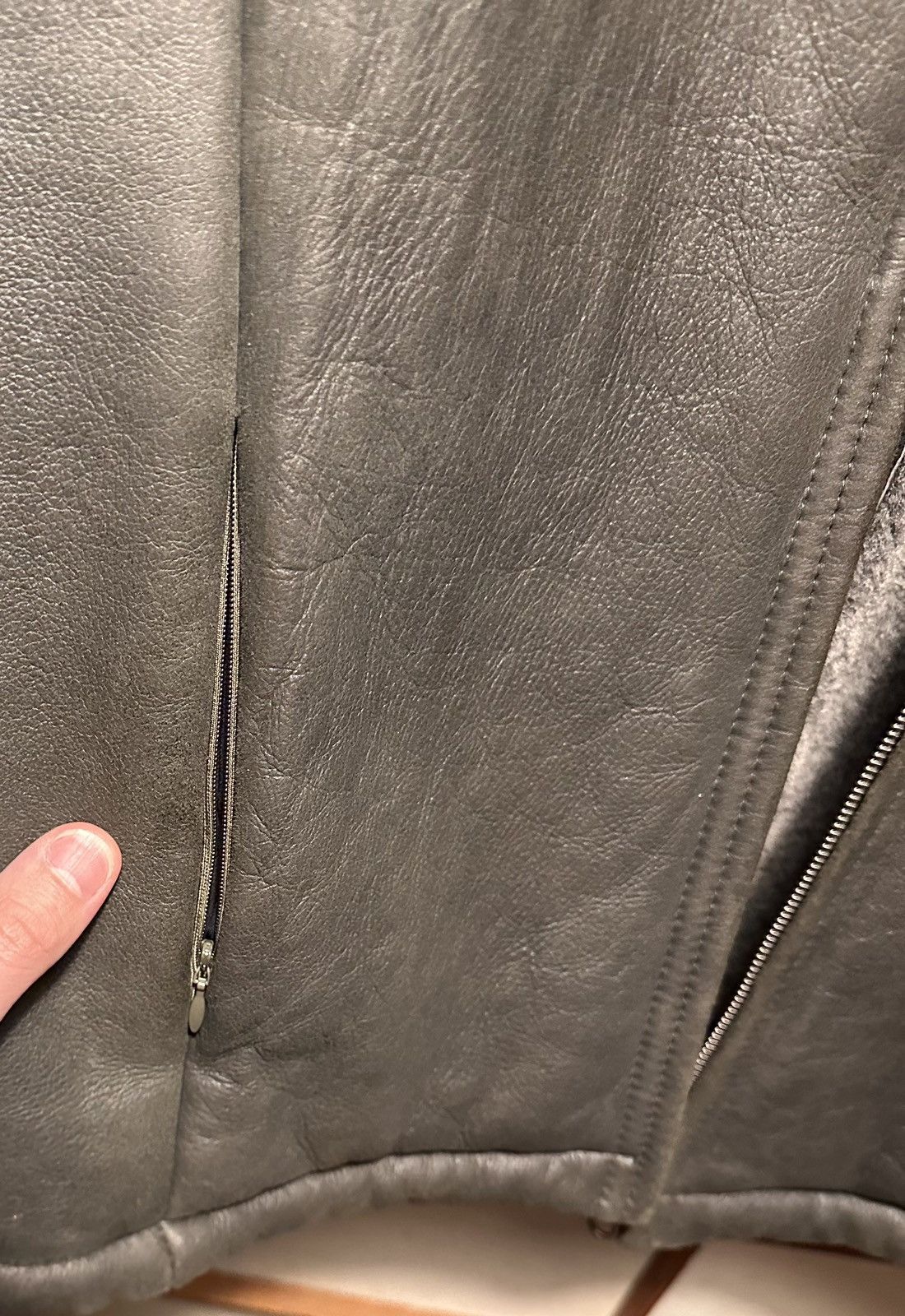 Yohji Yamamoto Yohji Yamamoto Shearling Jacket Vintage Size US M / EU 48-50 / 2 - 3 Thumbnail