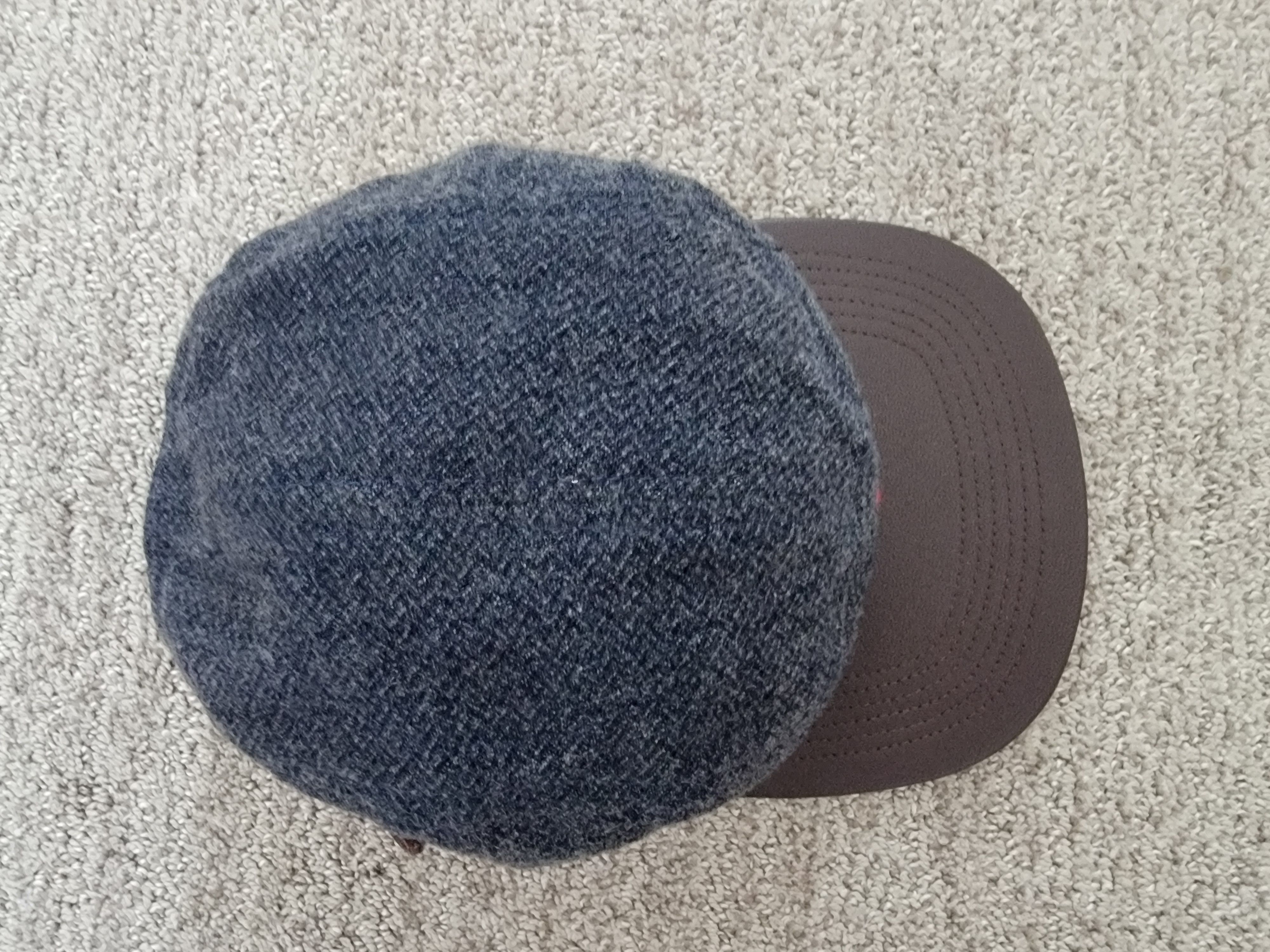 Apolis APOLIS Wool Flannel Leather Brim Adjustable Camp Hat Size ONE SIZE - 3 Thumbnail