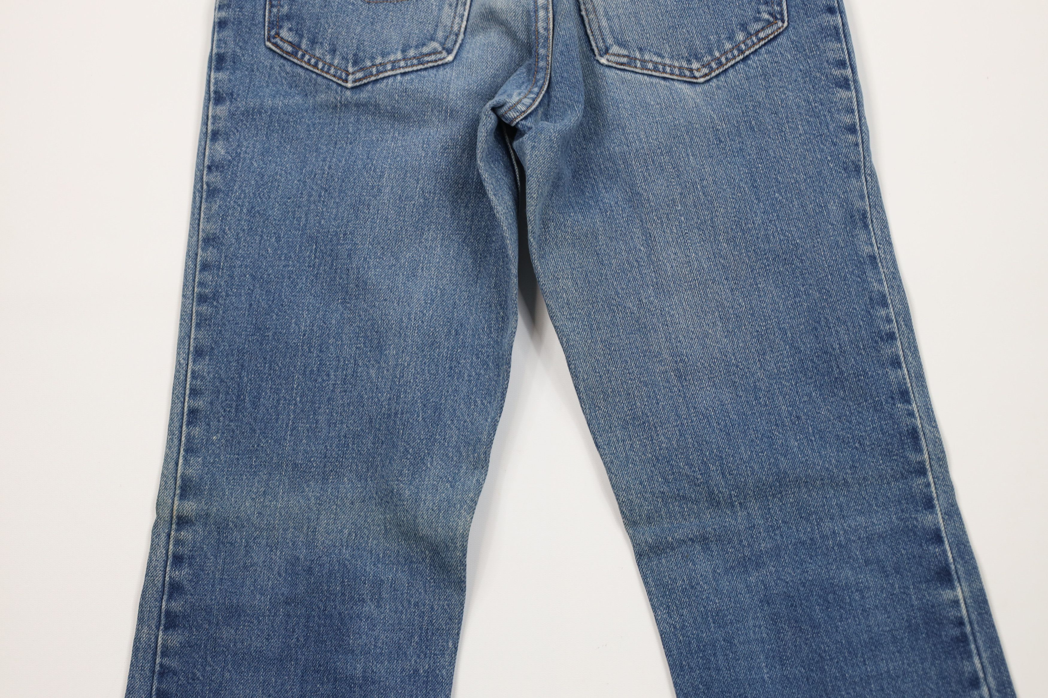 Vintage Vintage 70s Streetwear Western Flared Denim Jeans Blue USA Size US 29 - 12 Thumbnail