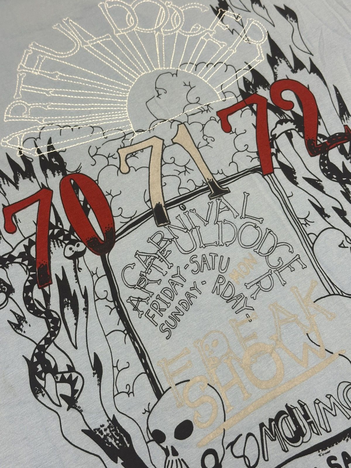Artful Dodger Artful Dodger Carnival Print/Stitched Y2K L/S Tshirt 5XL Size US XXL / EU 58 / 5 - 5 Thumbnail