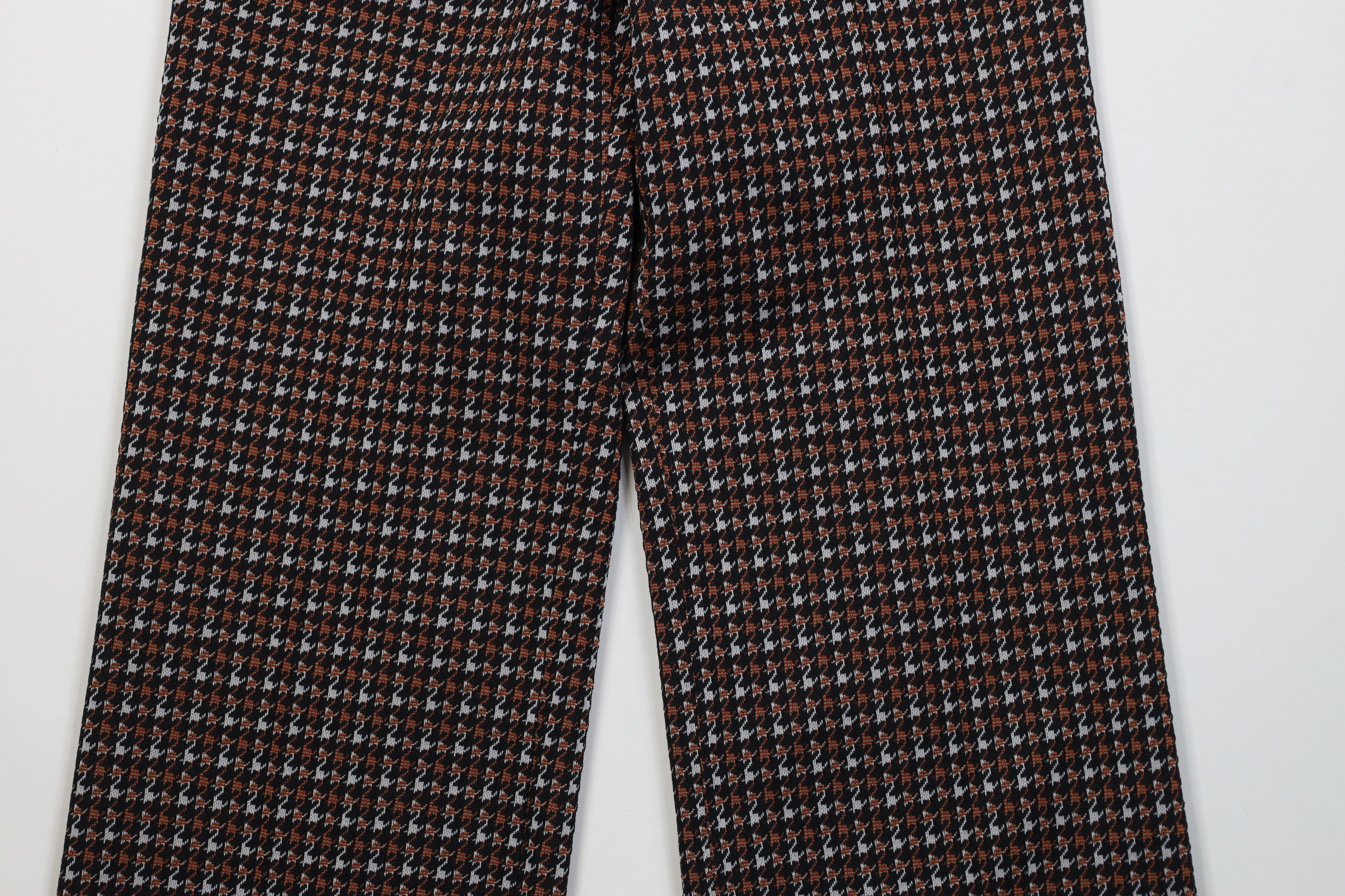 Vintage Vinage 60s 70s Streetwear Knit Bell Bottoms Pants USA Size 36" / US 14 / IT 50 - 4 Thumbnail