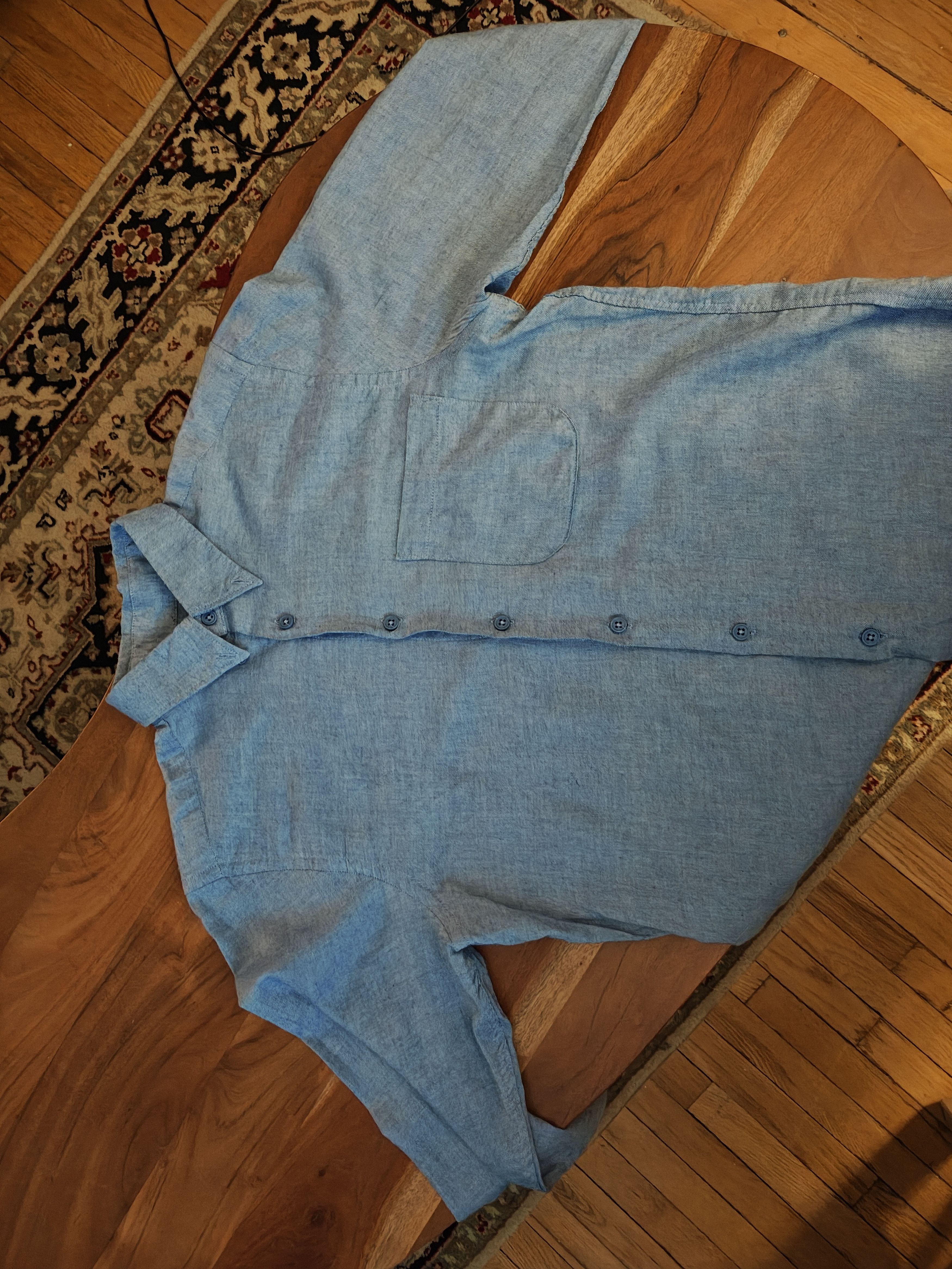 Naked & Famous Naked & Famous Easy Shirt, Organic Cotton Twill Size US S / EU 44-46 / 1 - 1 Preview
