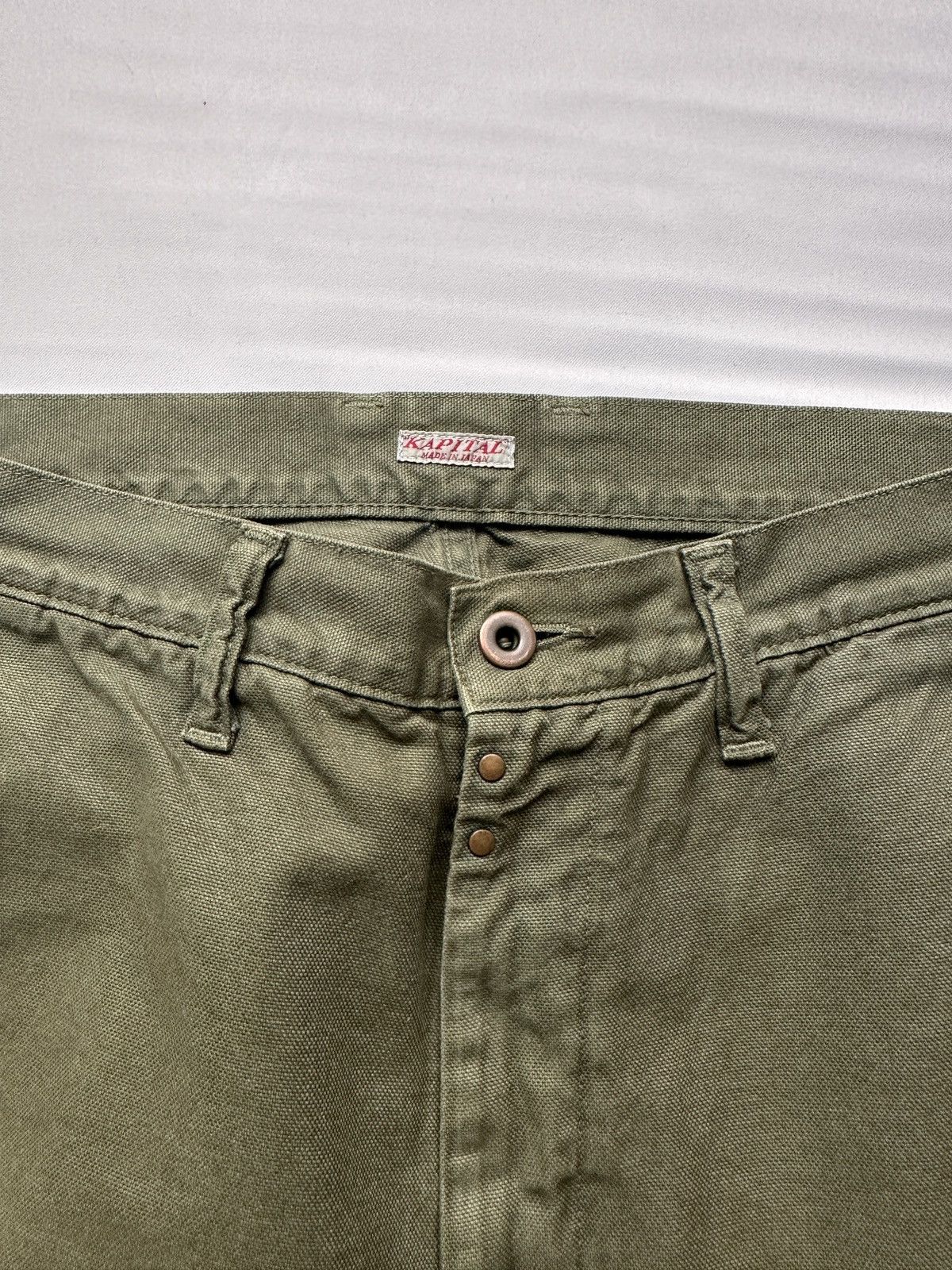Kapital Kapital Thin Canvas Ringoman Cargo Pants Size US 30 / EU 46 - 4 Thumbnail
