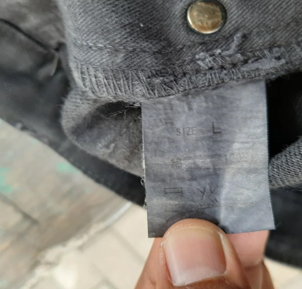 Le Grande Bleu (L.G.B.) 2000s Archival Japanese Bondage Wash Jeans y2k Size US 35 - 6 Thumbnail