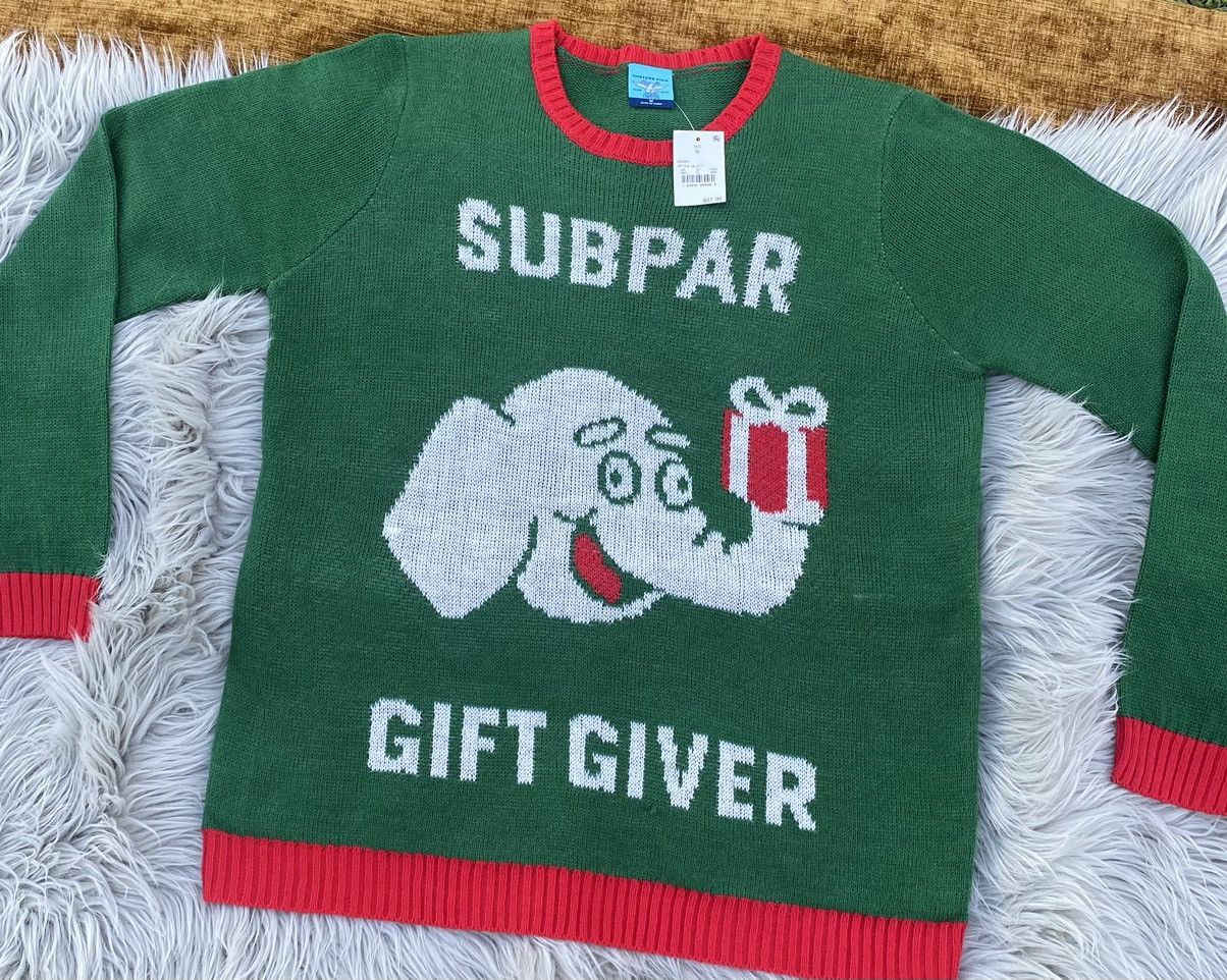 Other NWT Ugly Christmas Sweater Subpar Gift Giver Mens Medium Size US M / EU 48-50 / 2 - 2 Thumbnail