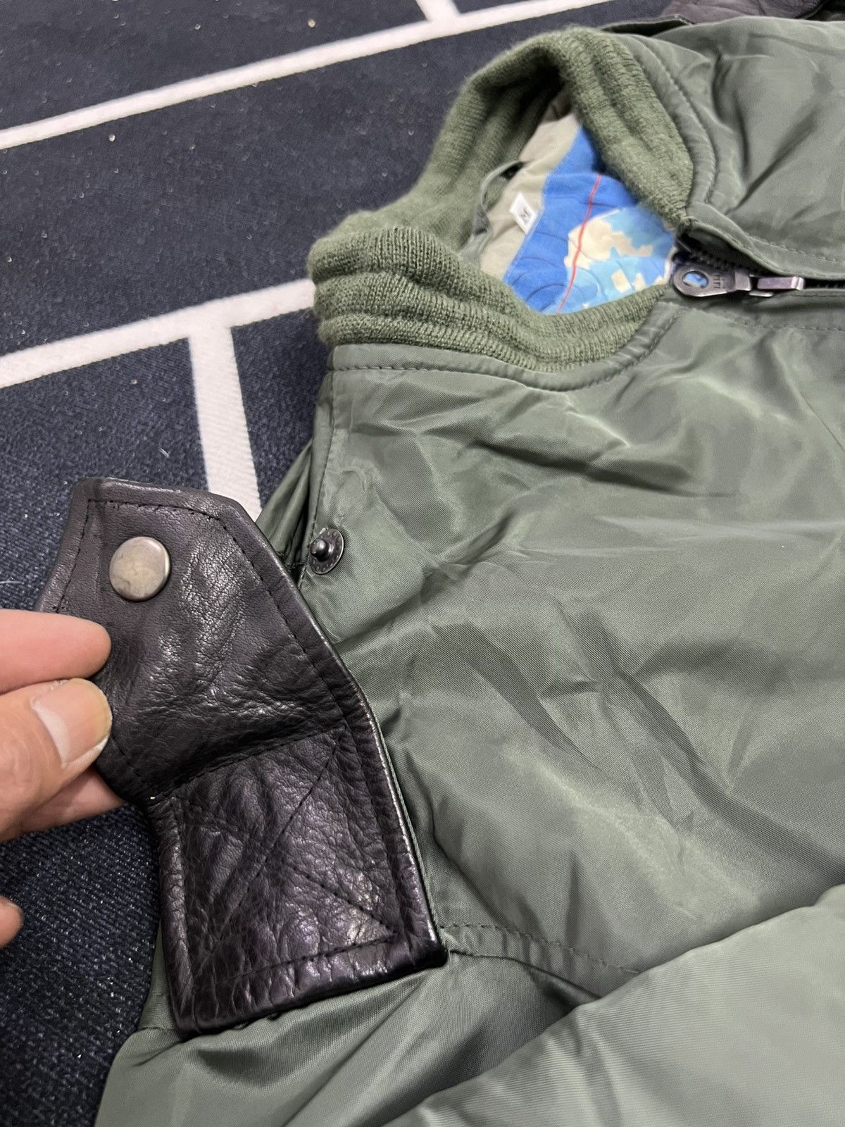 Chevignon Iconic Chevignon Bomber / Flight Jacket – Made in France Size US XL / EU 56 / 4 - 11 Thumbnail