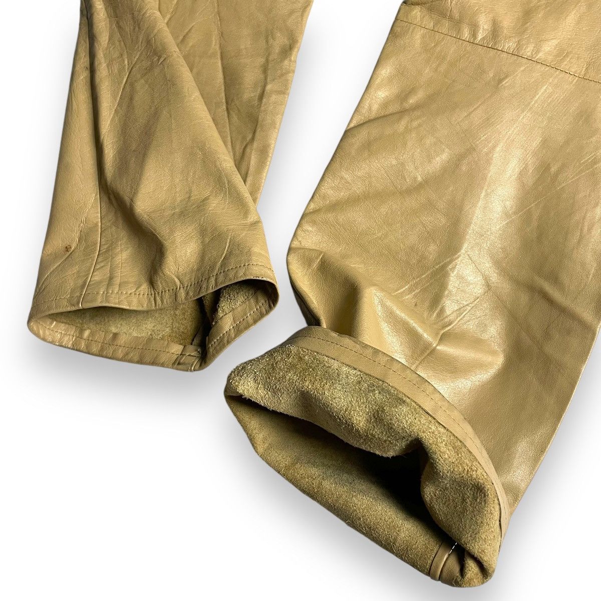 Genuine Leather VINTAGE JOHN BULL GENUINE LEATHER PANTS Size US 28 / EU 44 - 9 Thumbnail