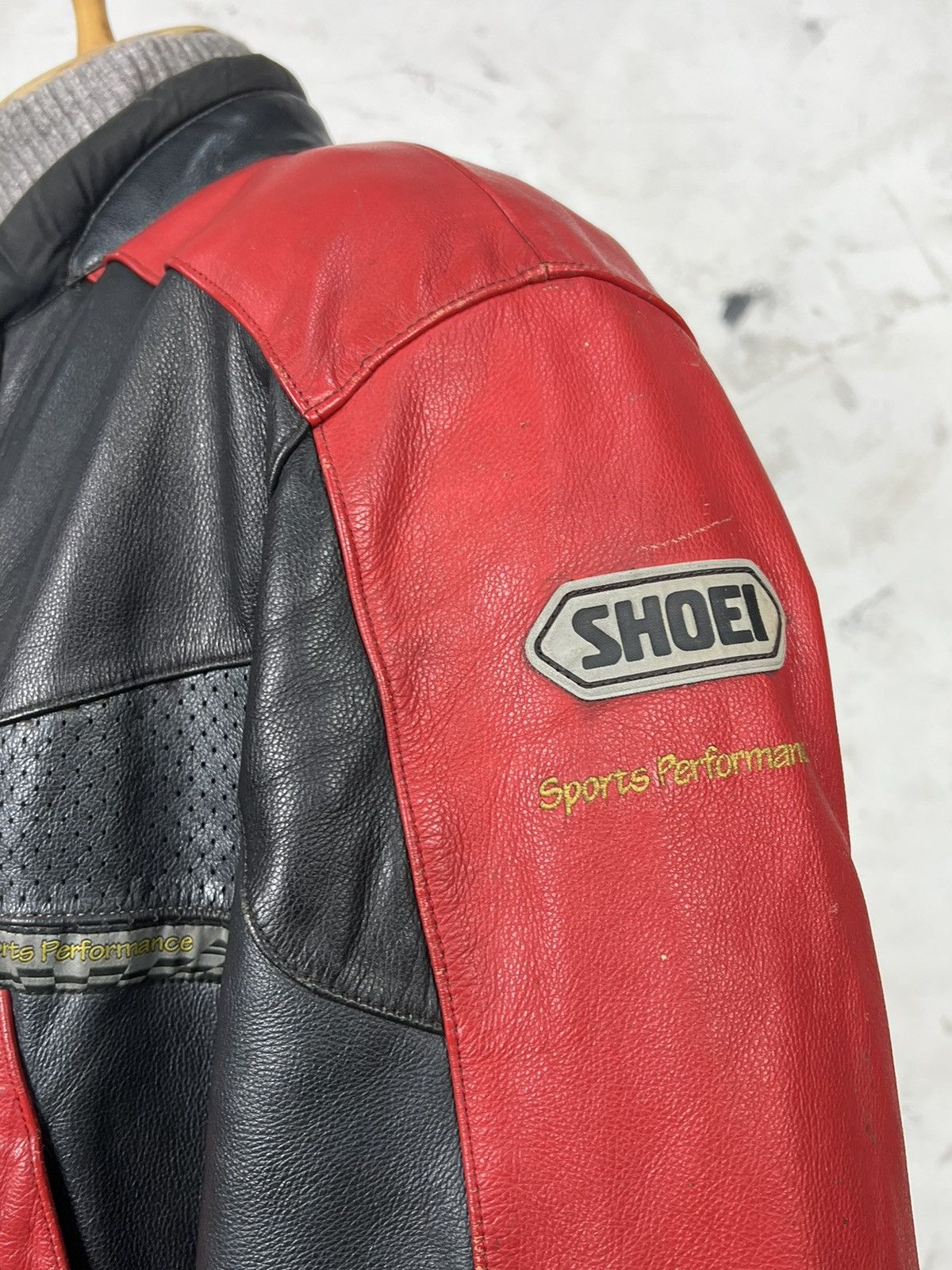 Vintage Vintage Shoei Racing Motorcycle Jacket Size 58 XL - XXL Size US XXL / EU 58 / 5 - 5 Thumbnail