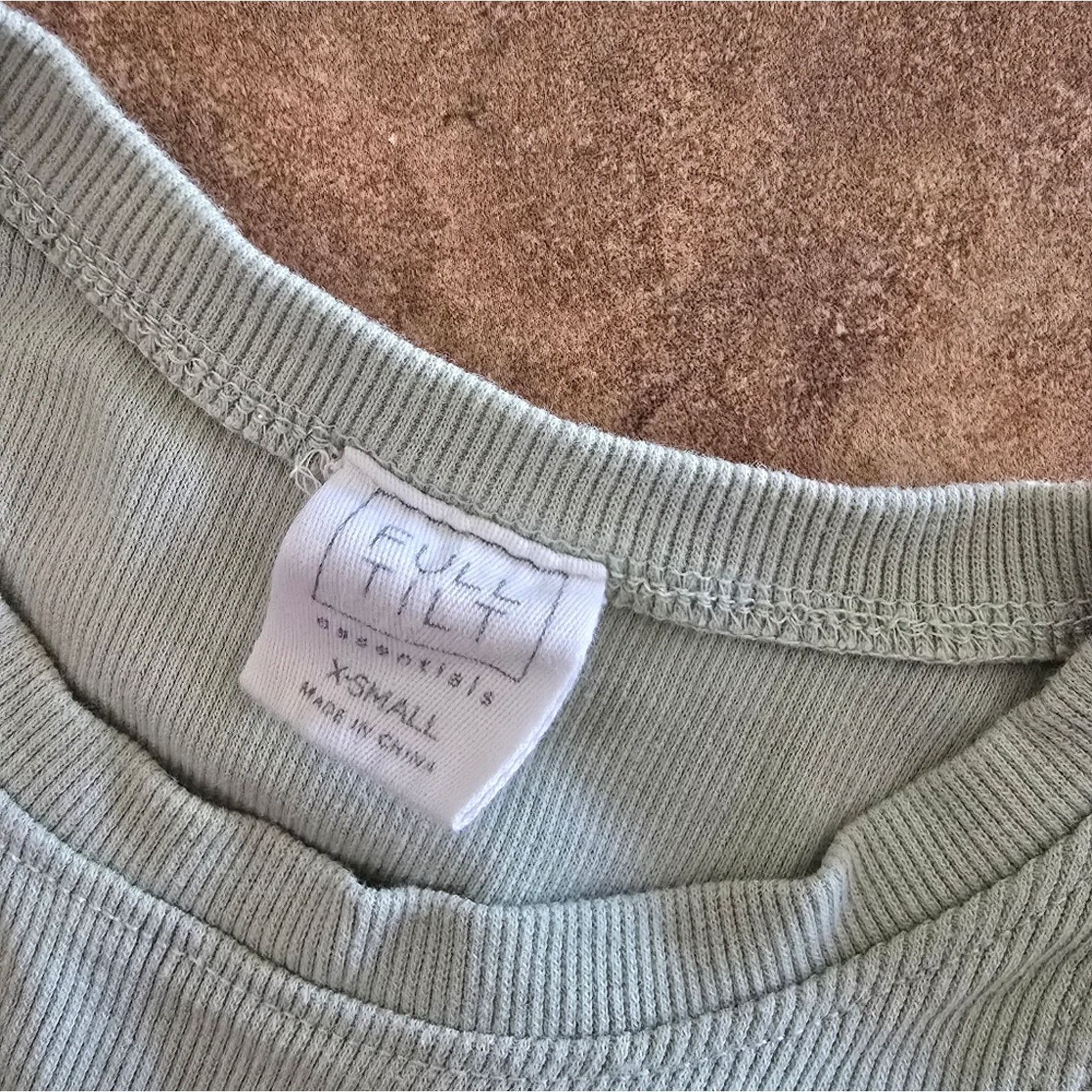 Other Light Green | FULL TILT | Cropped High Neck Size XS / US 0-2 / IT 36-38 - 3 Thumbnail