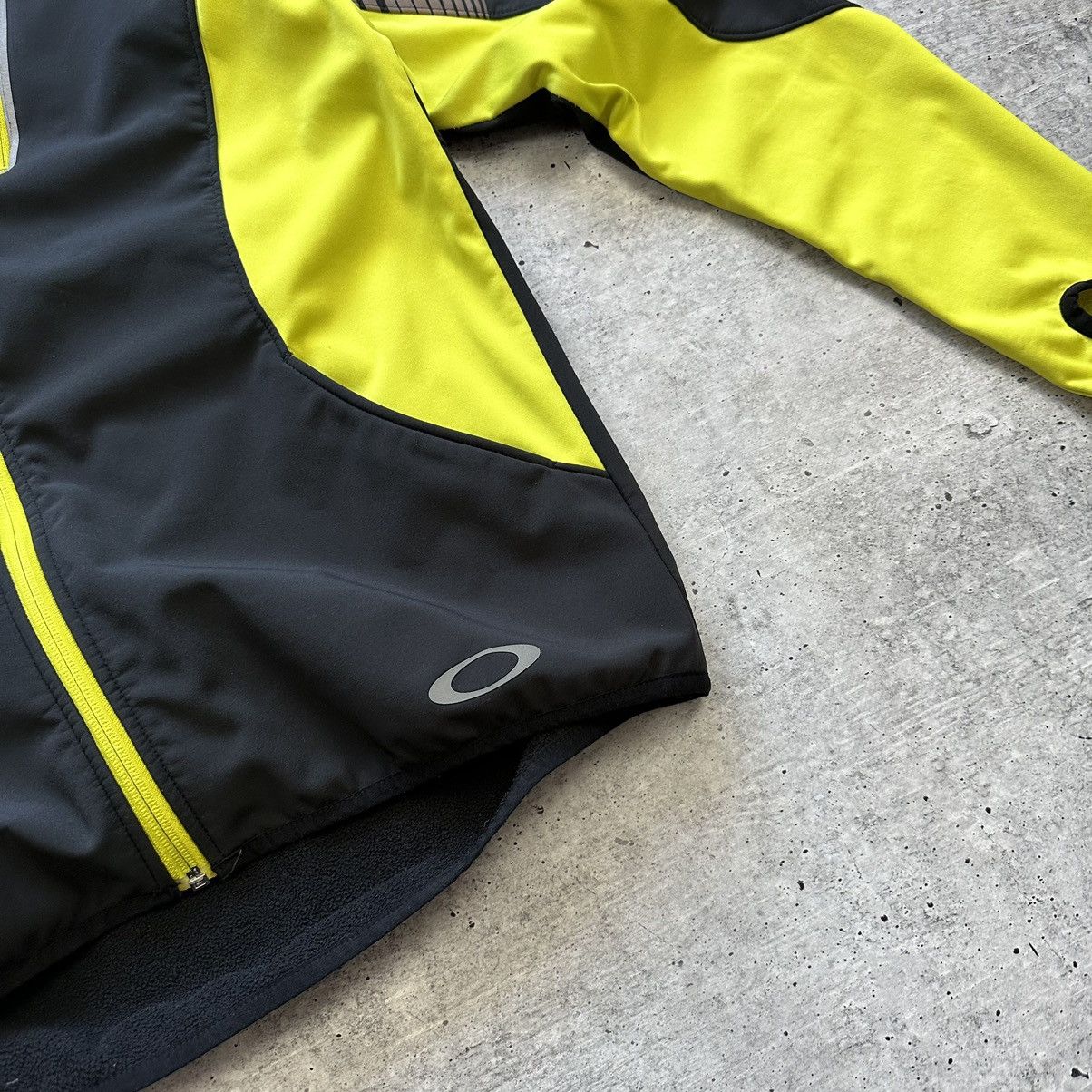 Oakley Oakley Running Zip Jacket Reflective Black Yellow Men’s Size US L / EU 52-54 / 3 - 6 Thumbnail