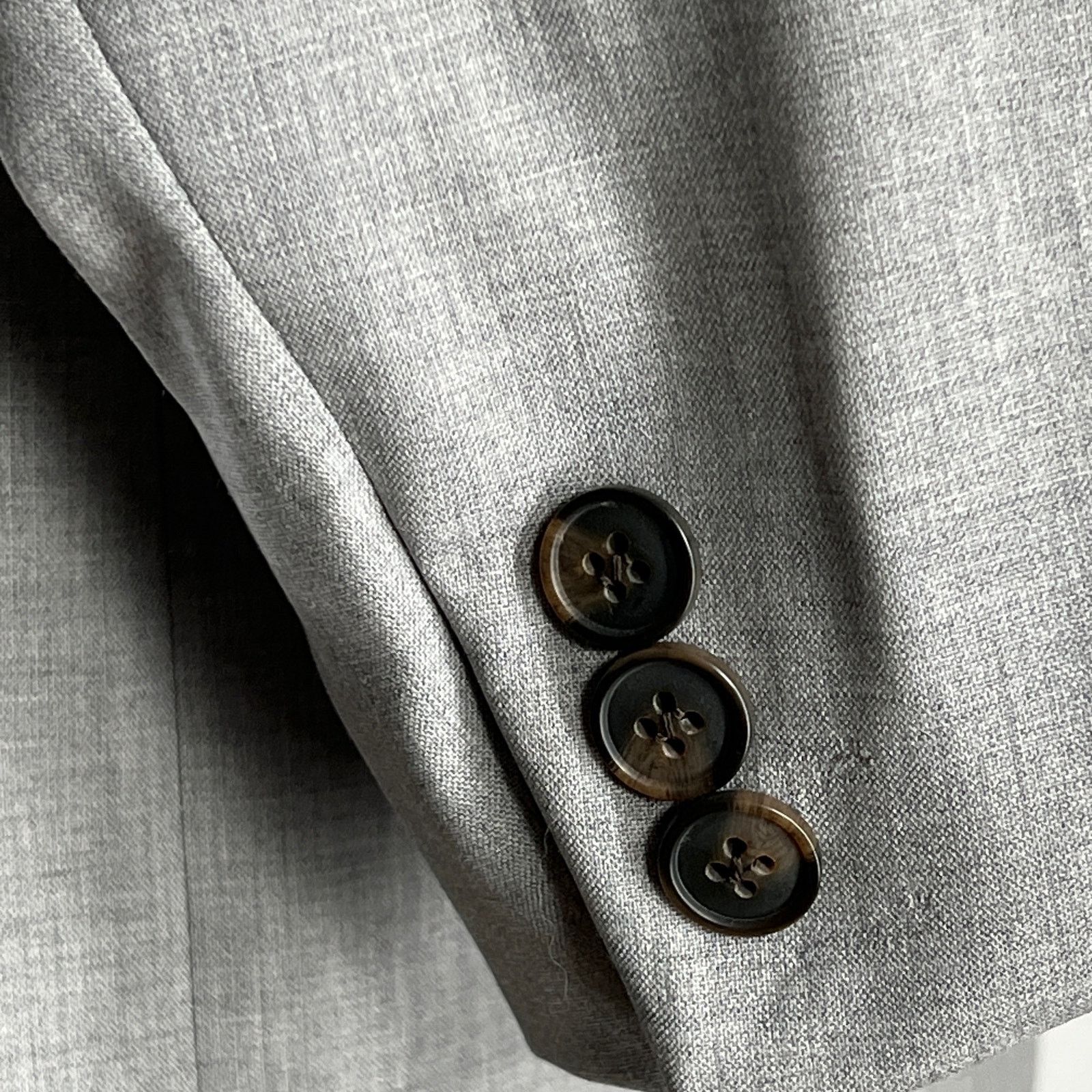 Theory Theory Men's Wool Blazer Light Gray Coat Jacket Size 42R Size US L / EU 52-54 / 3 - 8 Thumbnail