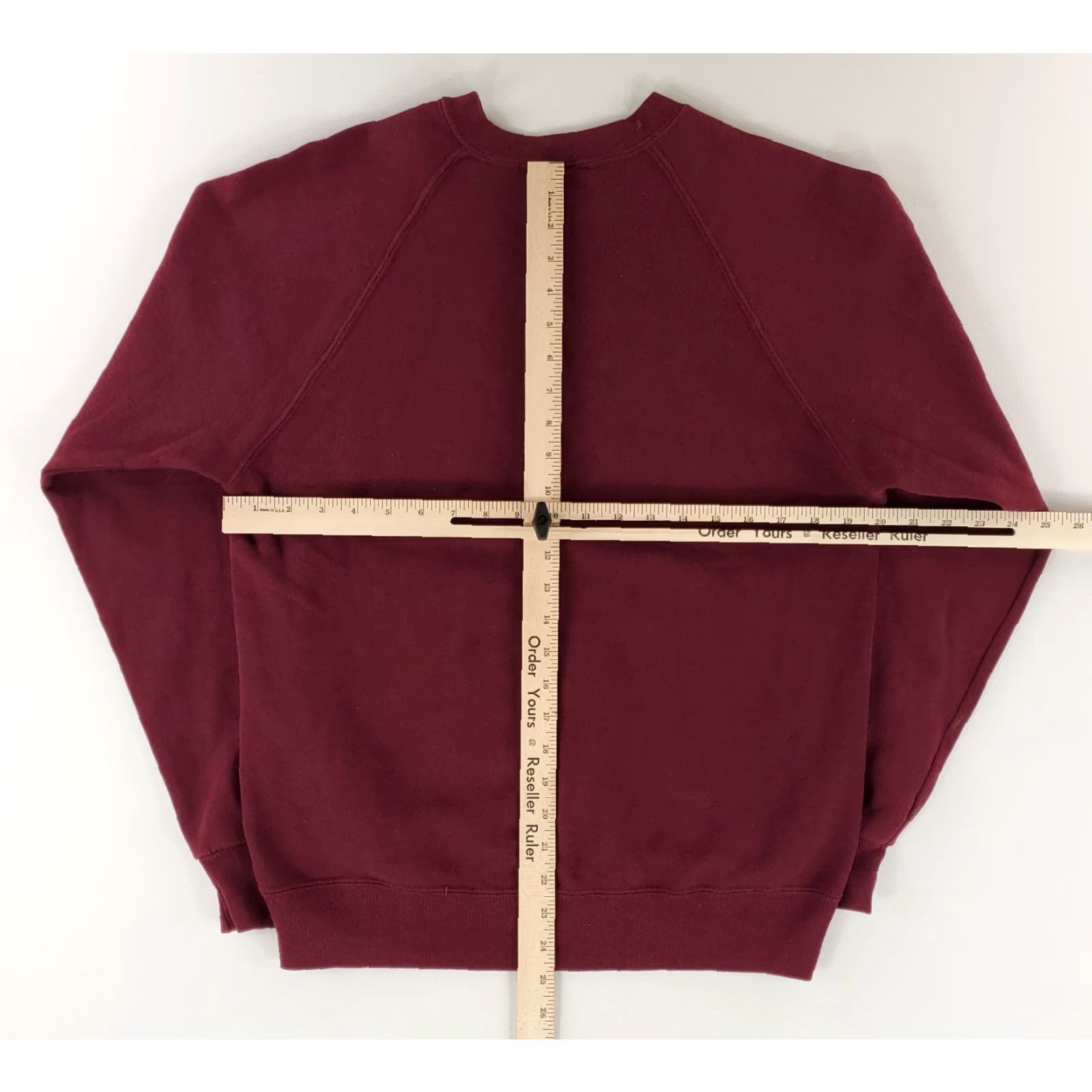 Jerzees VINTAGE Jerzees Sweatshirt Crew Neck Purple Long Sleeve Mens L VTG 90s Pullover Shirt Size US L / EU 52-54 / 3 - 6 Thumbnail