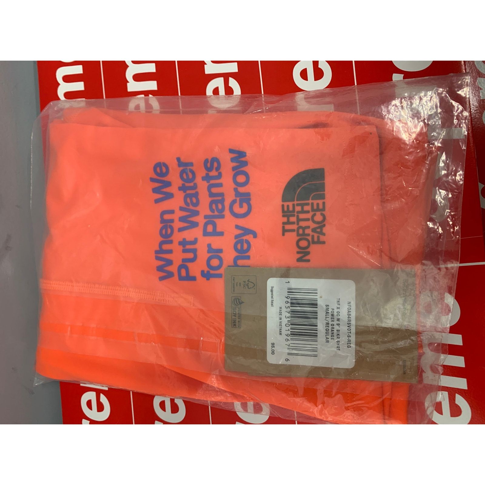 The North Face The North Face Online Ceramics Biker Shirt Orange Size Small Size US S / EU 44-46 / 1 - 1 Preview