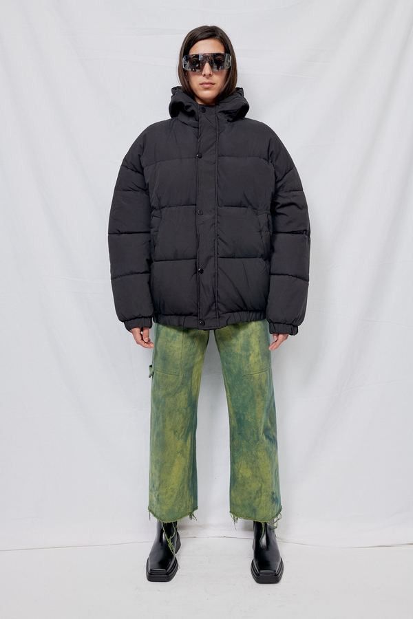 Assembly New York Assembly NY Black Hooded Puffer Jacket Size US L / EU 52-54 / 3 - 7 Thumbnail