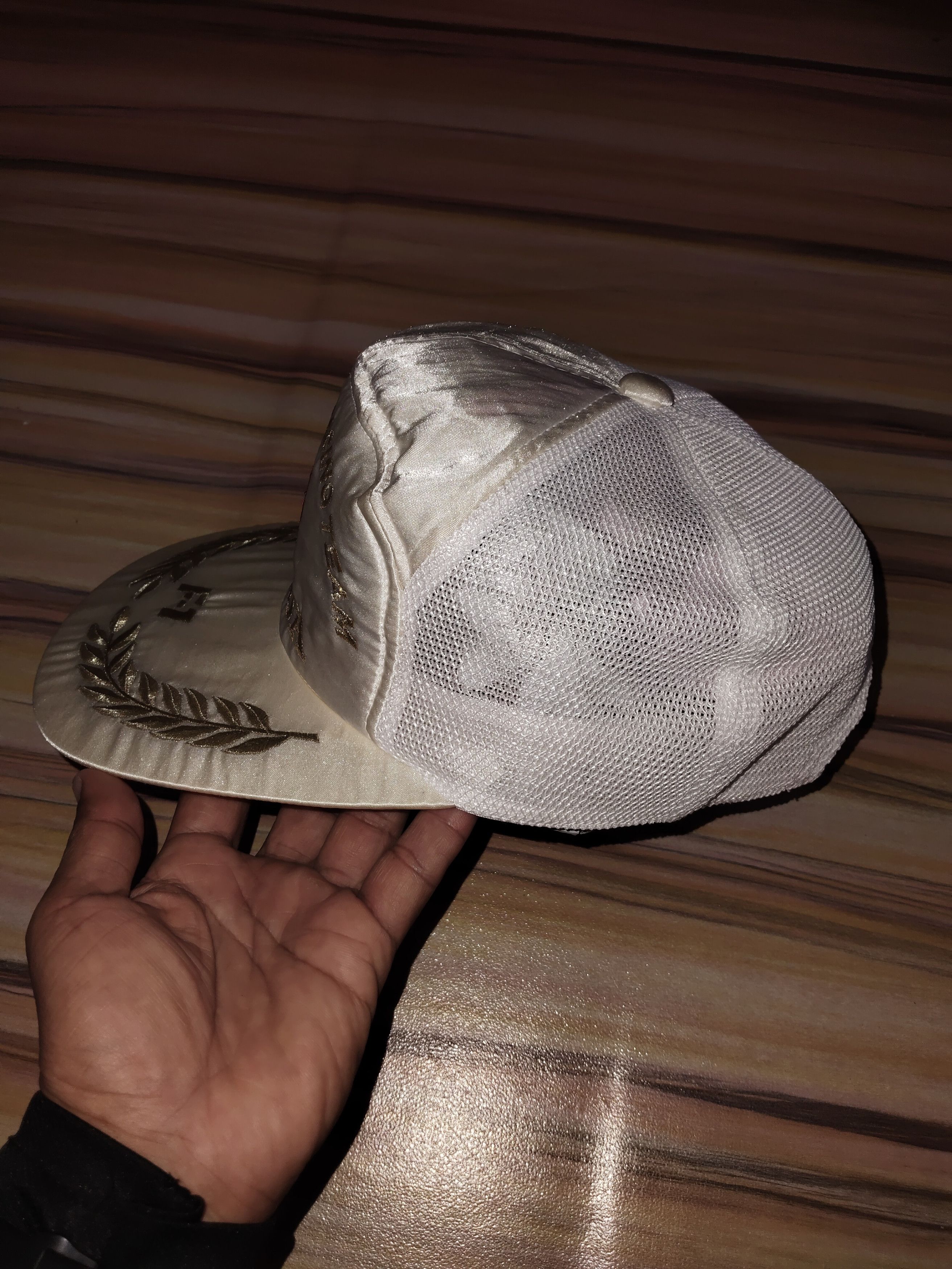 Honda Vintage HONDA F1 Racing Team 7 Panel TruckerCap Size ONE SIZE - 2 Thumbnail