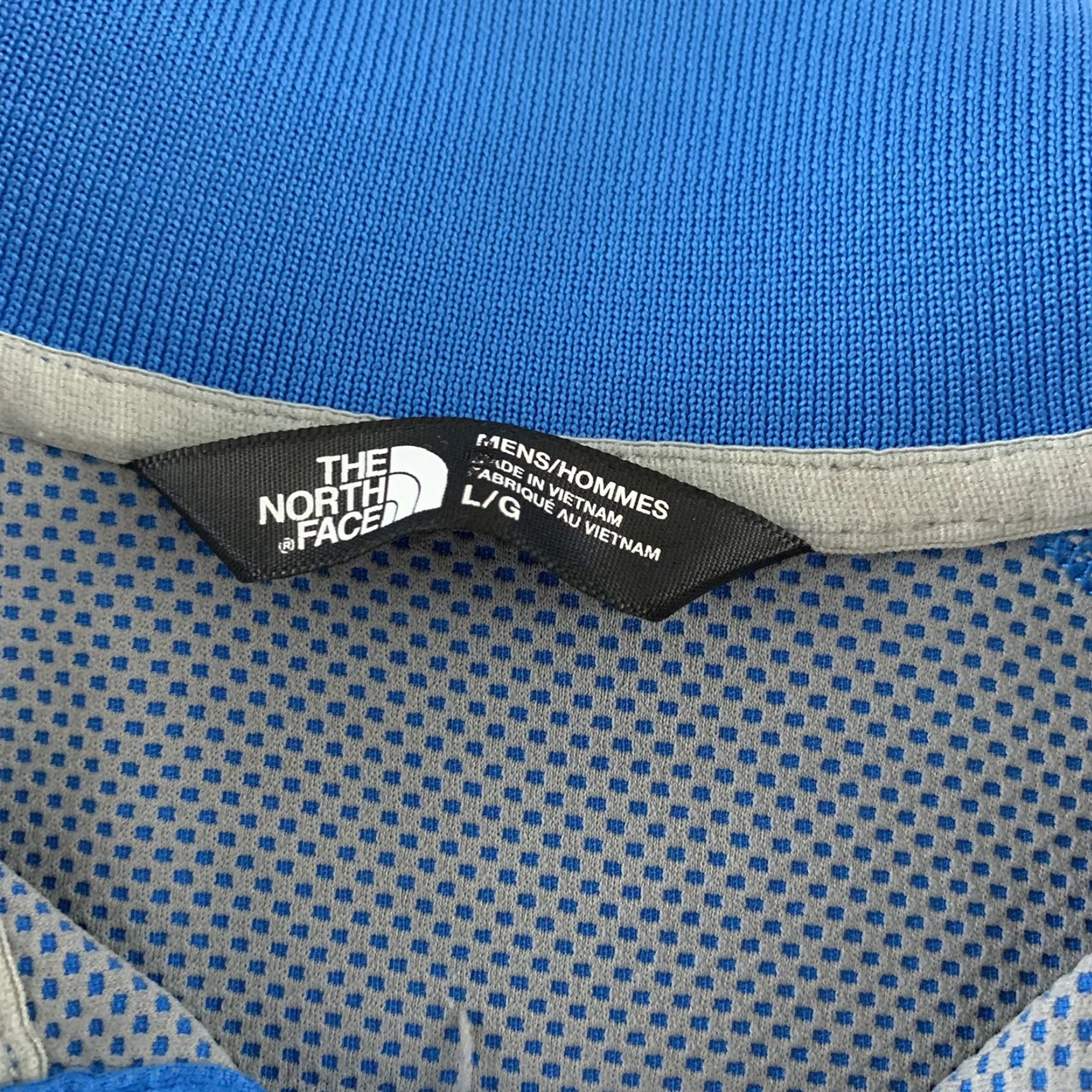 The North Face The North Face Polo Shirt Men L Blue Poly Snap Button Polo Shirt Size US L / EU 52-54 / 3 - 3 Thumbnail