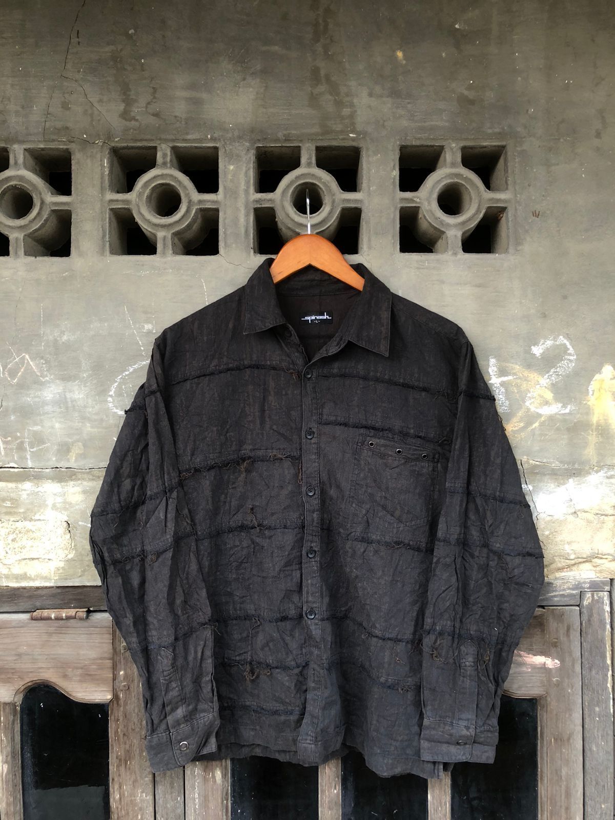 If Six Was Nine × Le Grande Bleu (L.G.B.) × Seditionaries Spinash Hagi Shirt Size US L / EU 52-54 / 3 - 2 Thumbnail