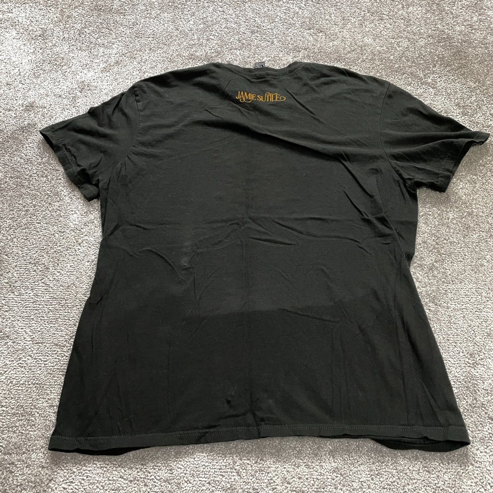 Vintage District Very Important Tee T-Shirt Unisex 2XL Black Graphic Cotton Short Sleeve Crew Neck Shirt Adults Mens Womens Blend Regular Size US XXL / EU 58 / 5 - 2 Thumbnail