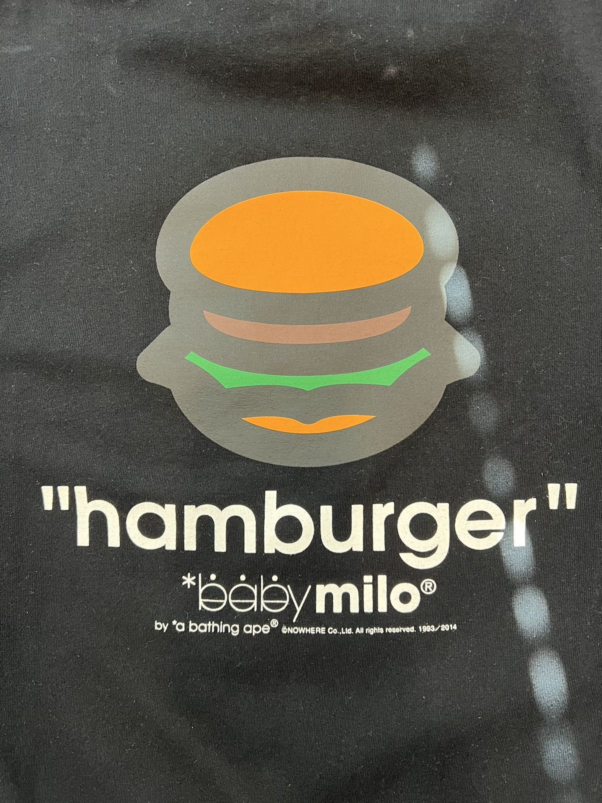 Bape Baby Milo Hamburger Tee Size US L / EU 52-54 / 3 - 4 Thumbnail