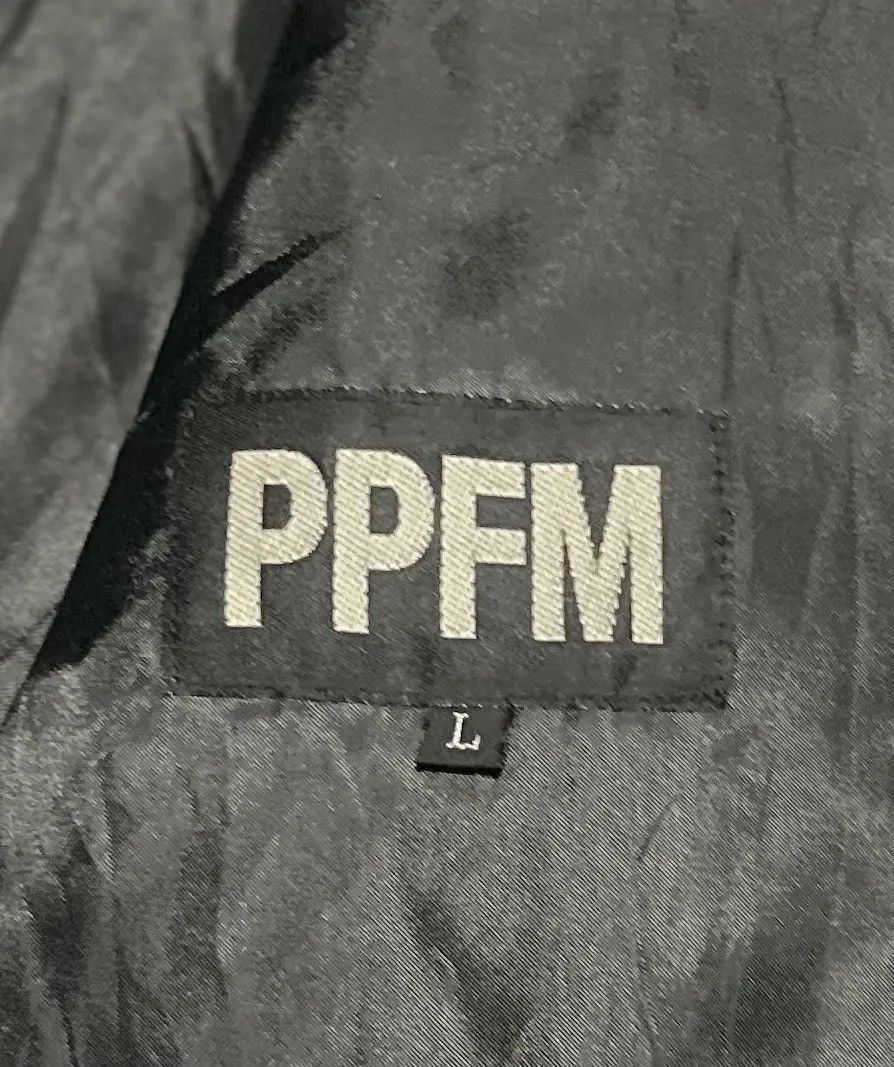PPFM PPFM Japanese Double Layer Wool Blouson Jacket Fur Hooded Size US L / EU 52-54 / 3 - 5 Thumbnail