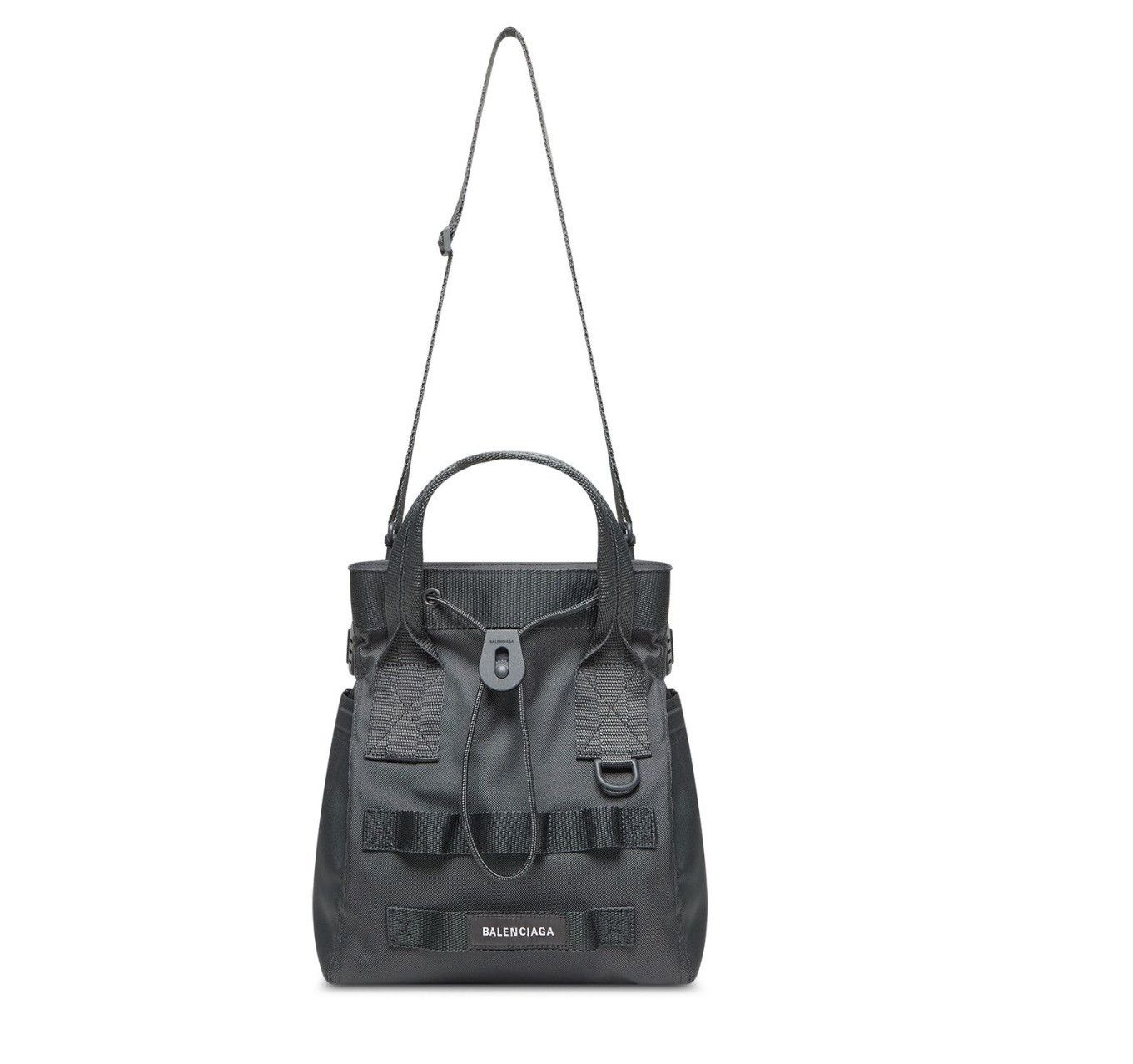 Balenciaga o1srvl11e0925 Size: OS / Army Medium Tote Bag in Black Size ONE SIZE - 5 Thumbnail