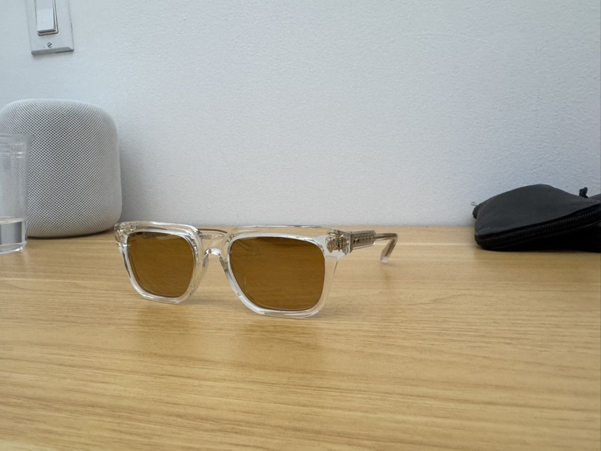 Chrome Hearts Chrome Hearts Ambidixtrous Crystal 18k Gold Glasses Size ONE SIZE - 1 Thumbnail