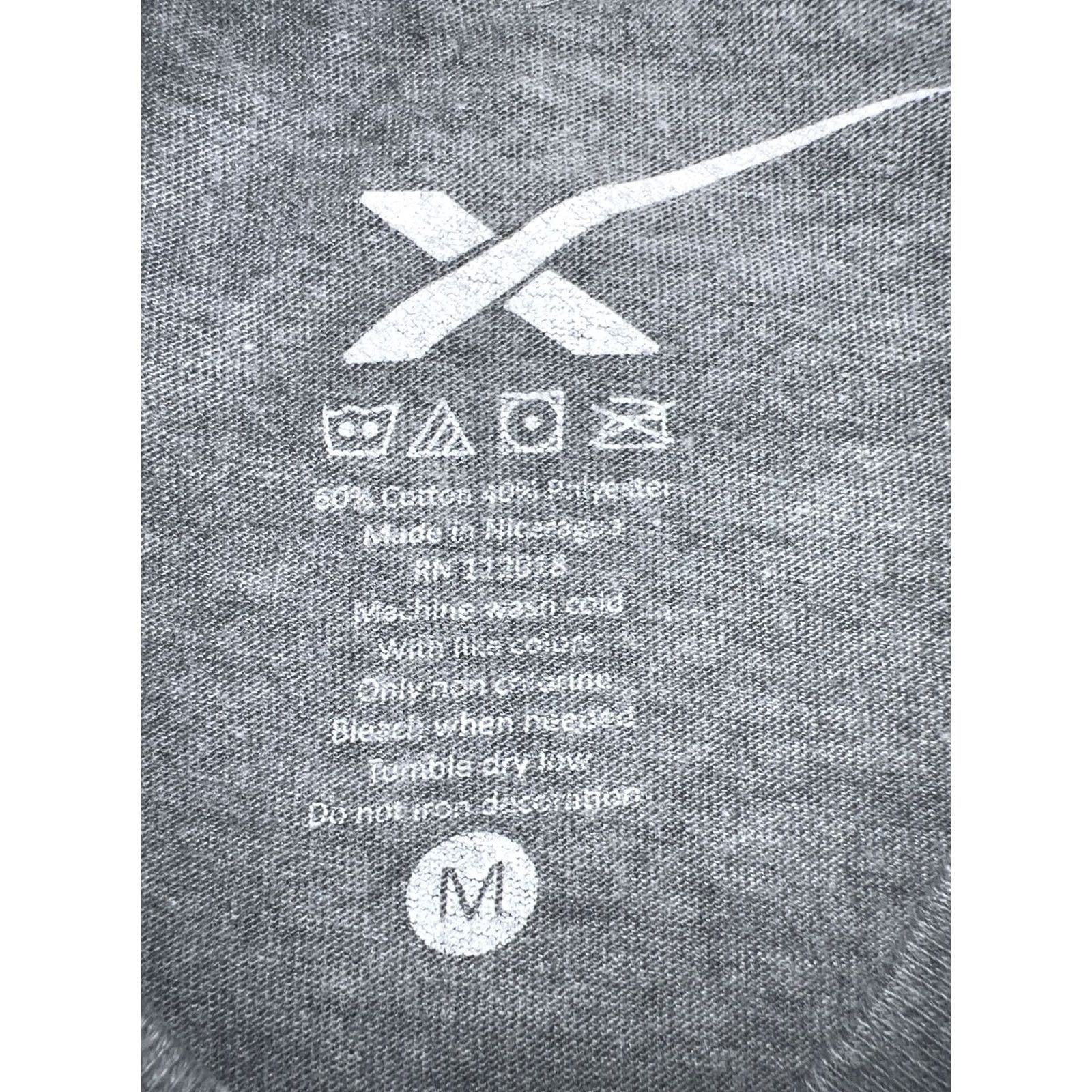 Vintage VINTAGE SpaceX Aerospace Games 2017 Adult Medium Shirt Gray Cotton Crew Neck Short Sleeve Logo Space SpaceX Unisex Adults T-Shirt 2010s Size US M / EU 48-50 / 2 - 7 Thumbnail