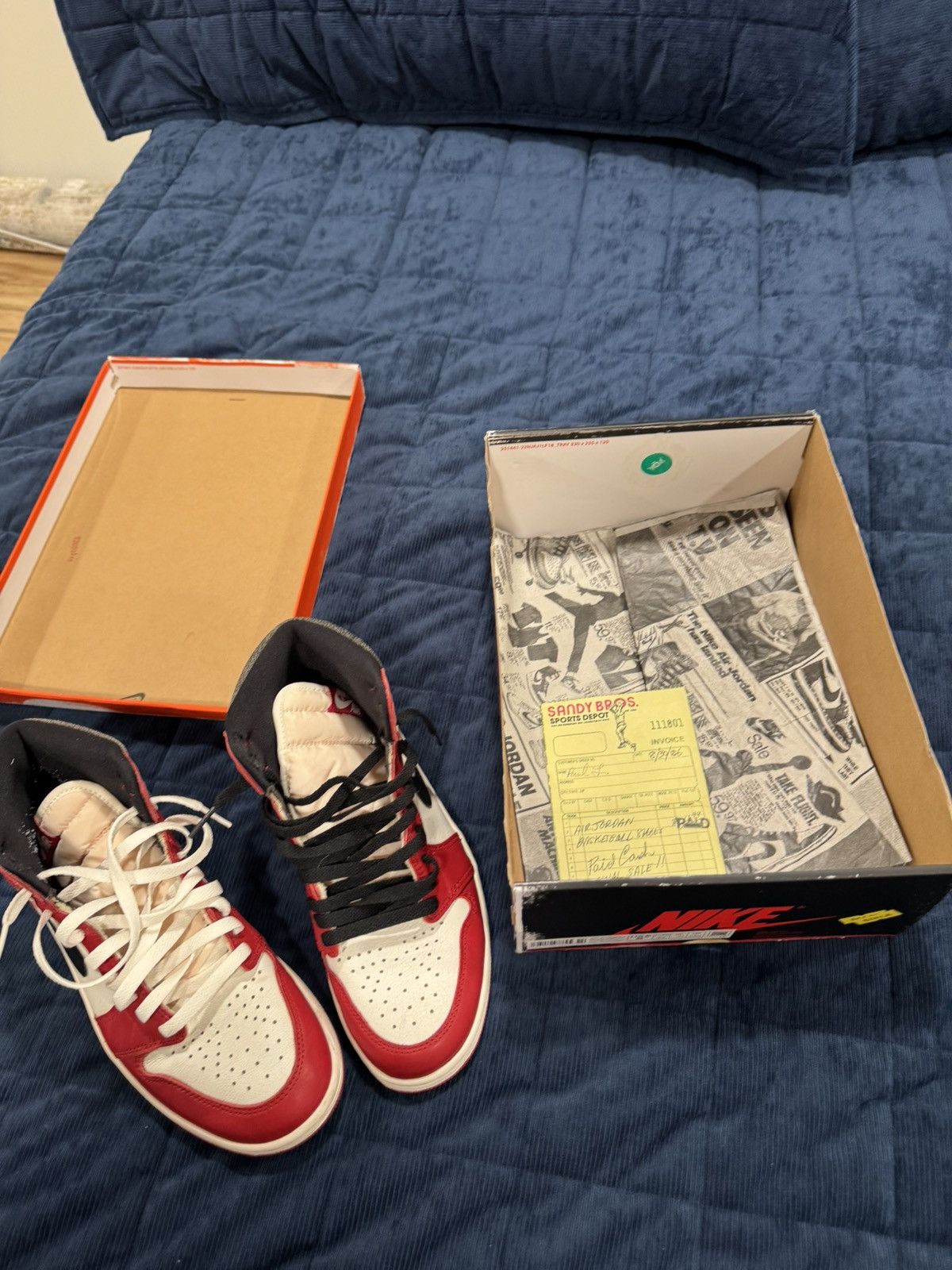 Nike Nike Jordans Lost and Found Size US 8.5 / EU 41-42 - 5 Thumbnail