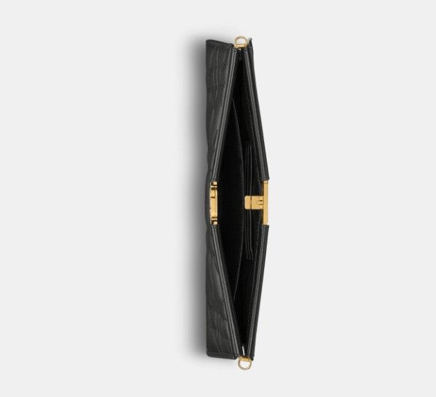 Dior o1w1db11124 Size: OS / Caro Colle Noire Clutch in Black Size ONE SIZE - 3 Thumbnail