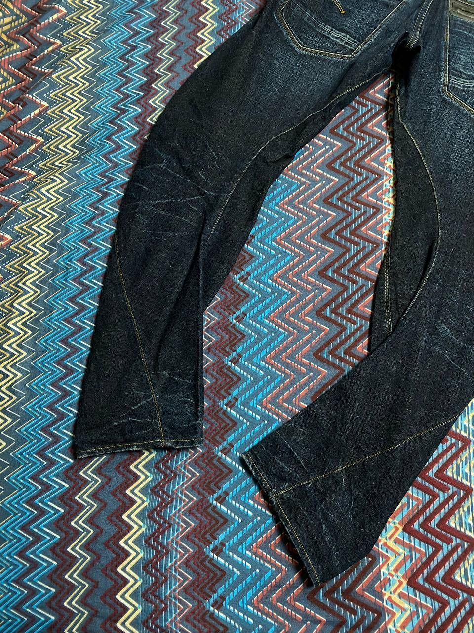 G-Star Vintage Y2K baggy trashed faded grunge g star raw jeans pant Size US 31 - 15 Thumbnail